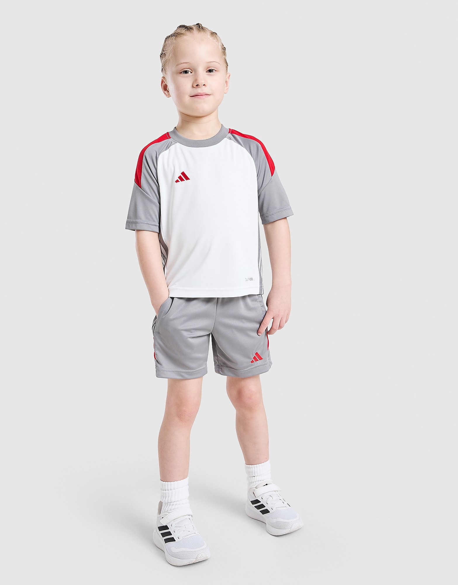 adidas Tiro T ShirtShorts Set Children - vue 1