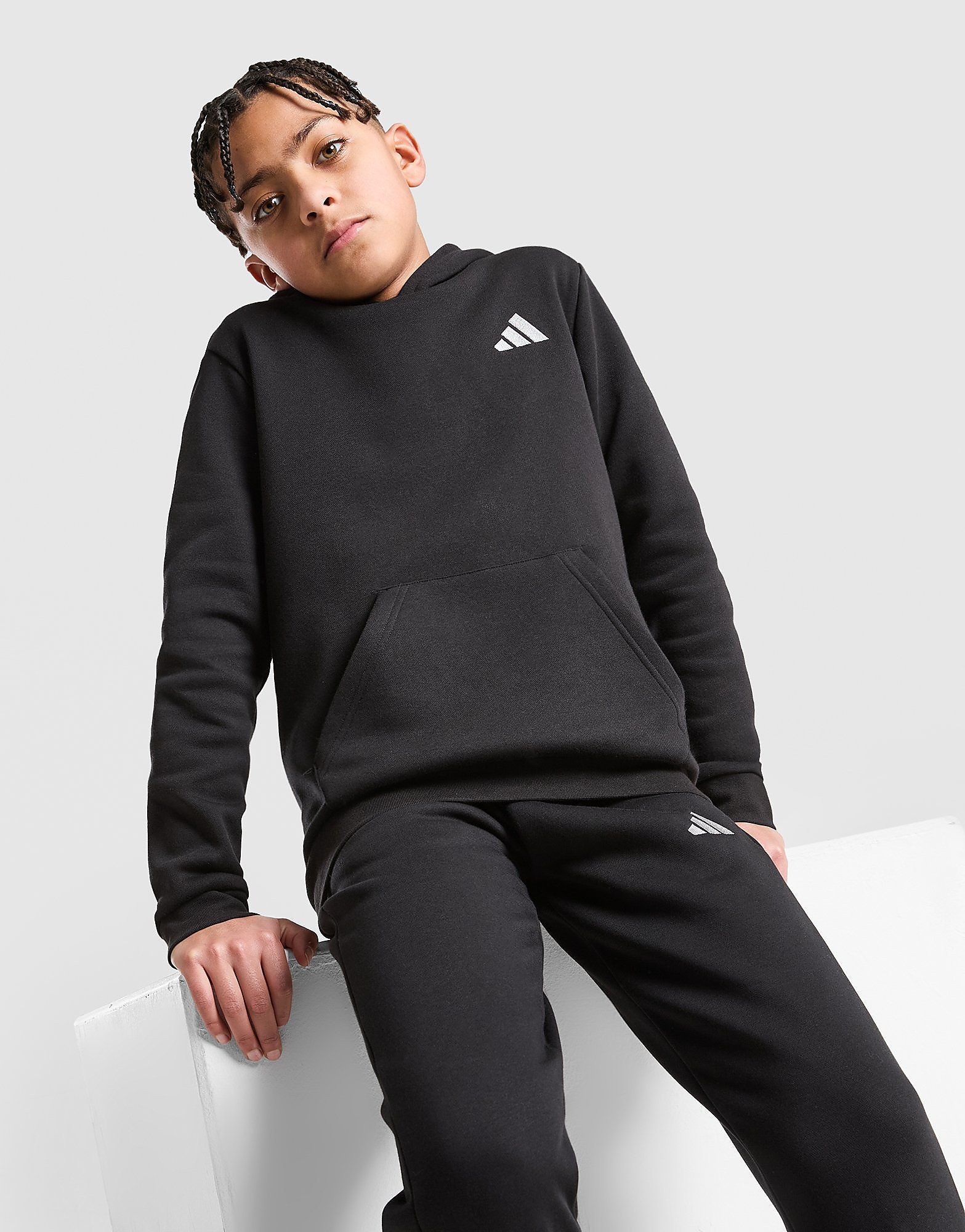 adidas Sweat à capuche Core Badge of Sport Junior