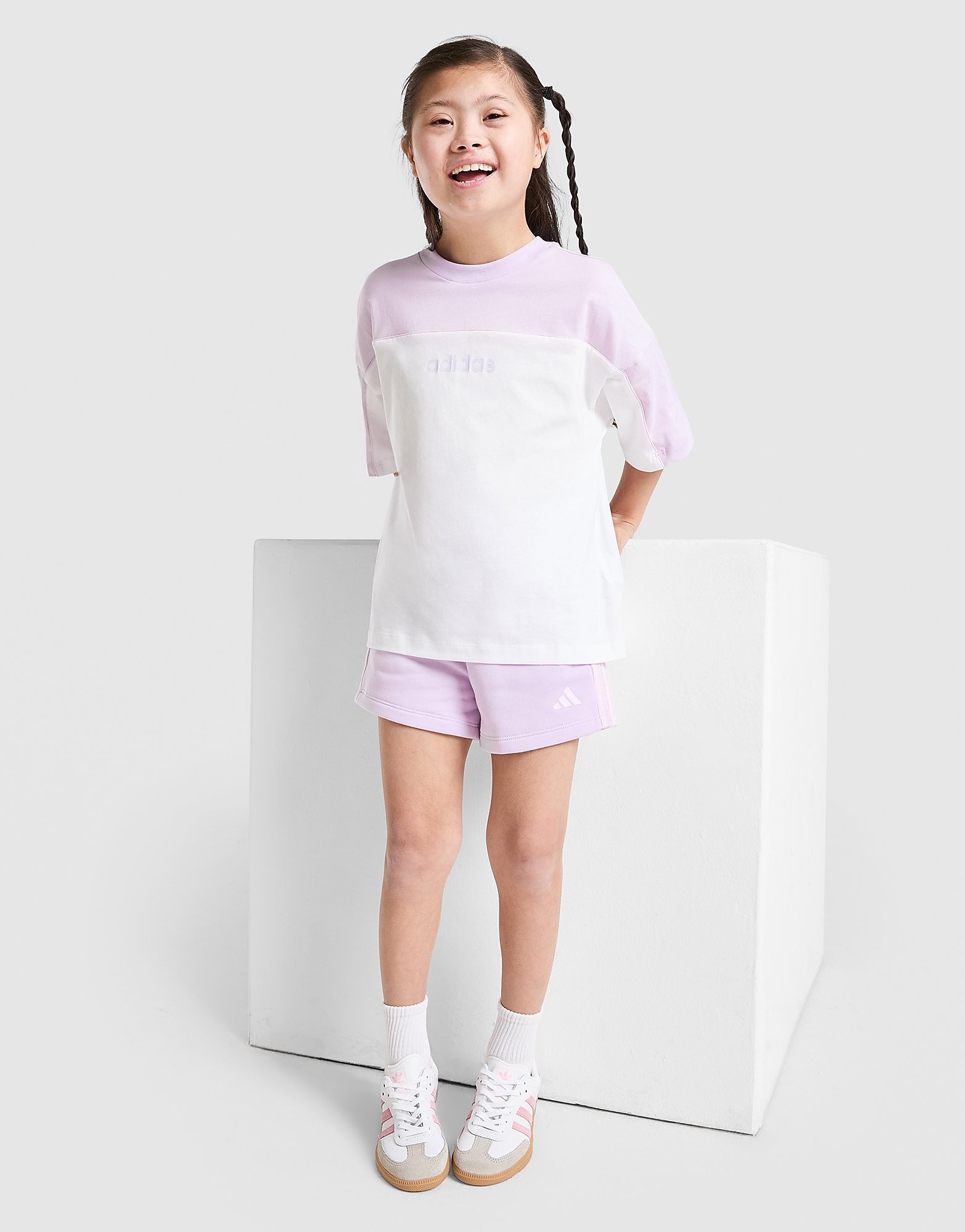 adidas Linear T ShirtShorts Set Children - vue 1