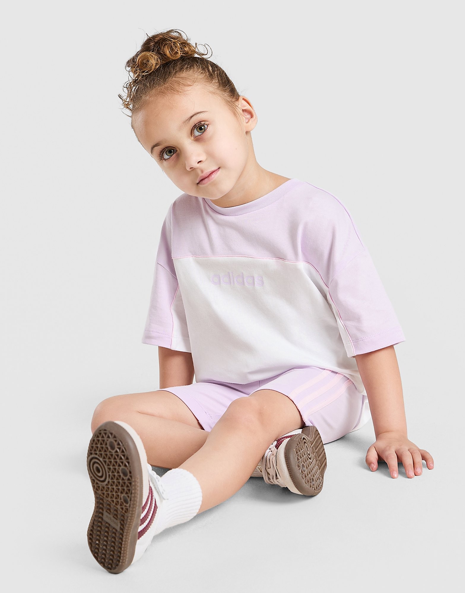 adidas Linear T ShirtShort Set Infant - vue 1