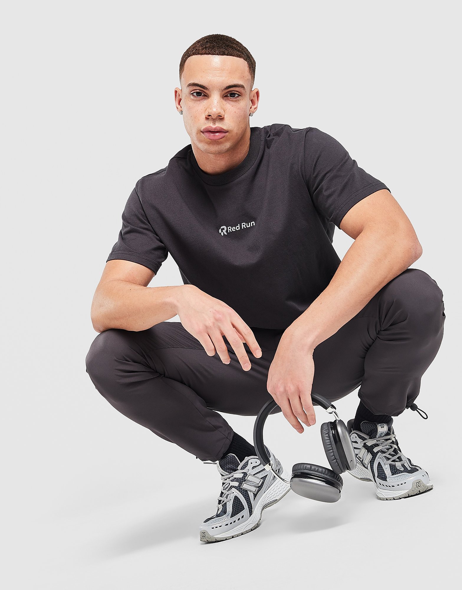 Run Activewear Cotton T Shirt - vue 1