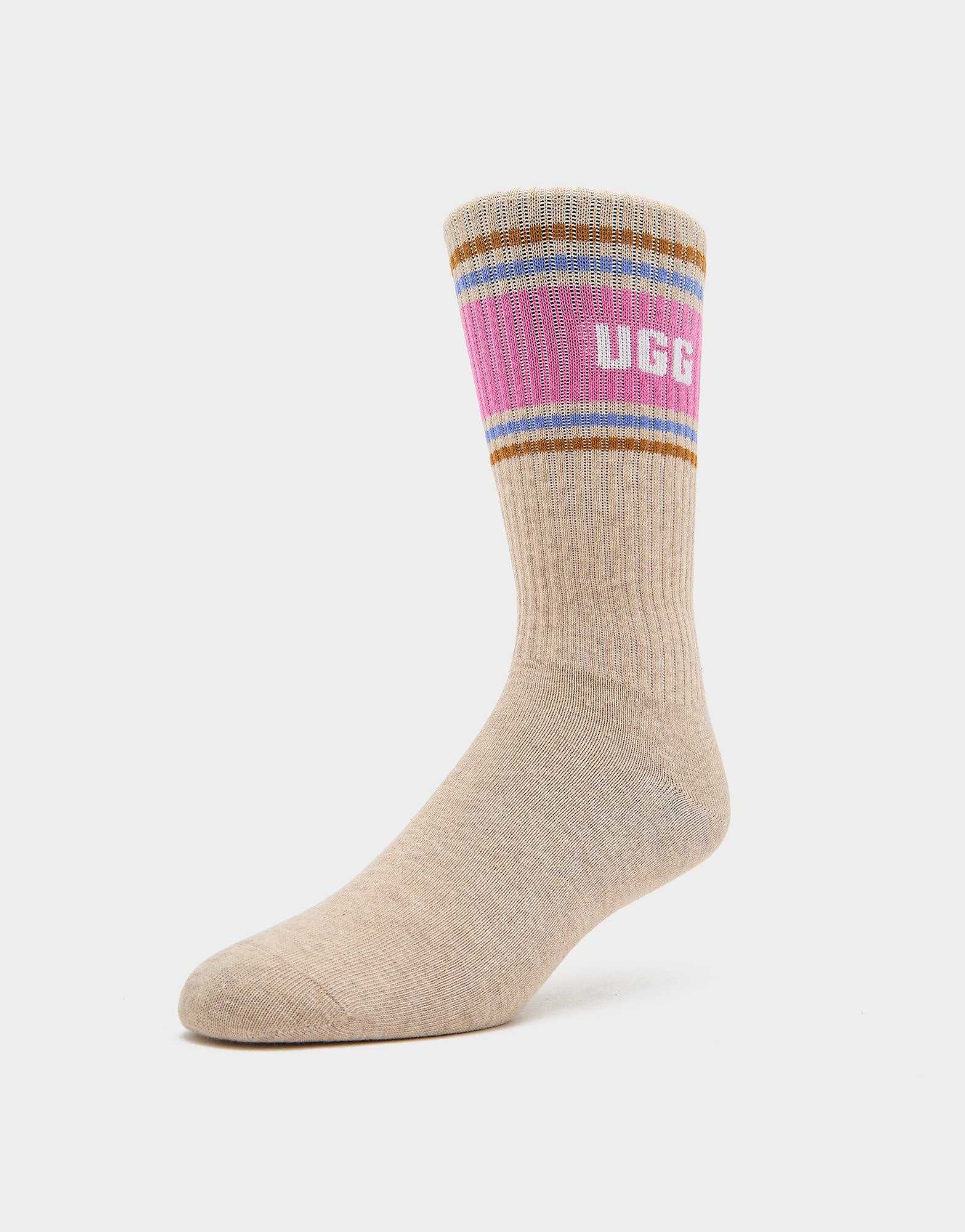 Jedlyn Varsity Crew Socks - Damen, Beige