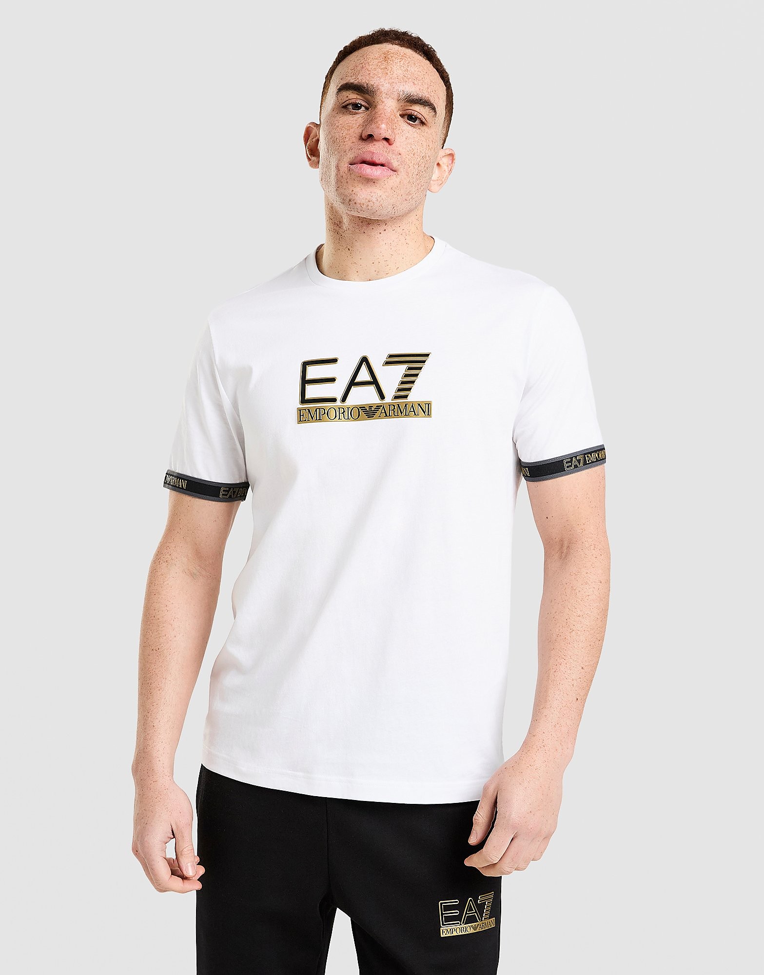 EA7 Emporio Armani T shirt Tape Logo Homme - vue 1
