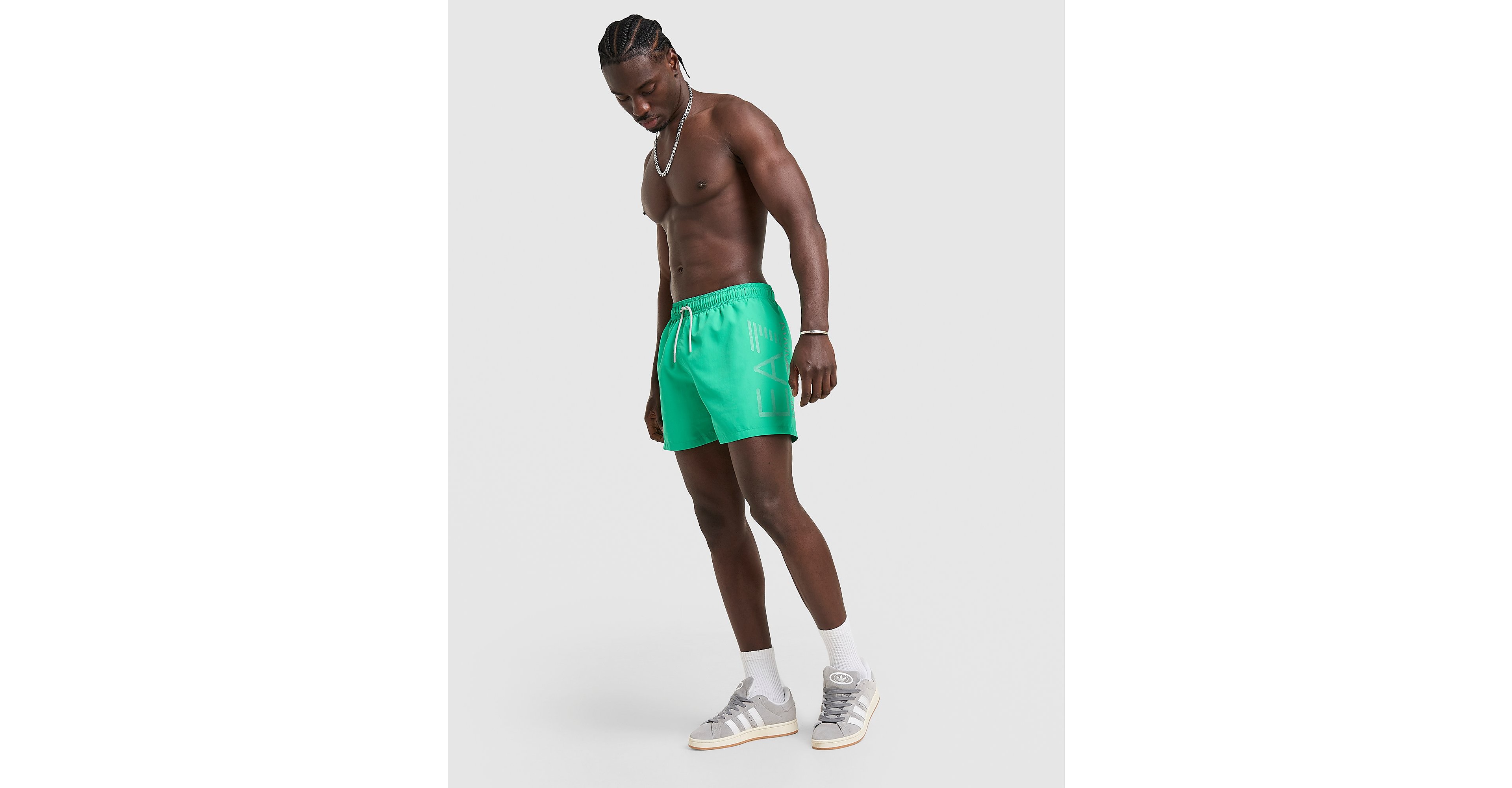 Side Logo Swim Shorts