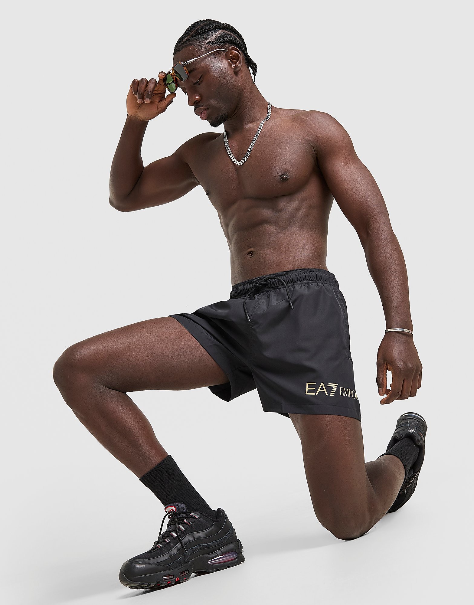 EA7 Emporio Armani Wrap Swim Shorts - vue 1