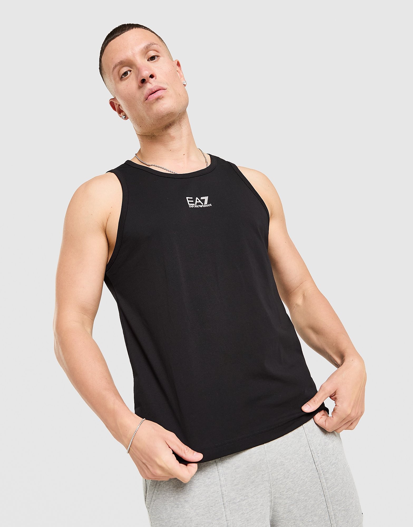 Ea7 Emporio Armani Uomo Nero  Il Vest Taglia L, JD Sports