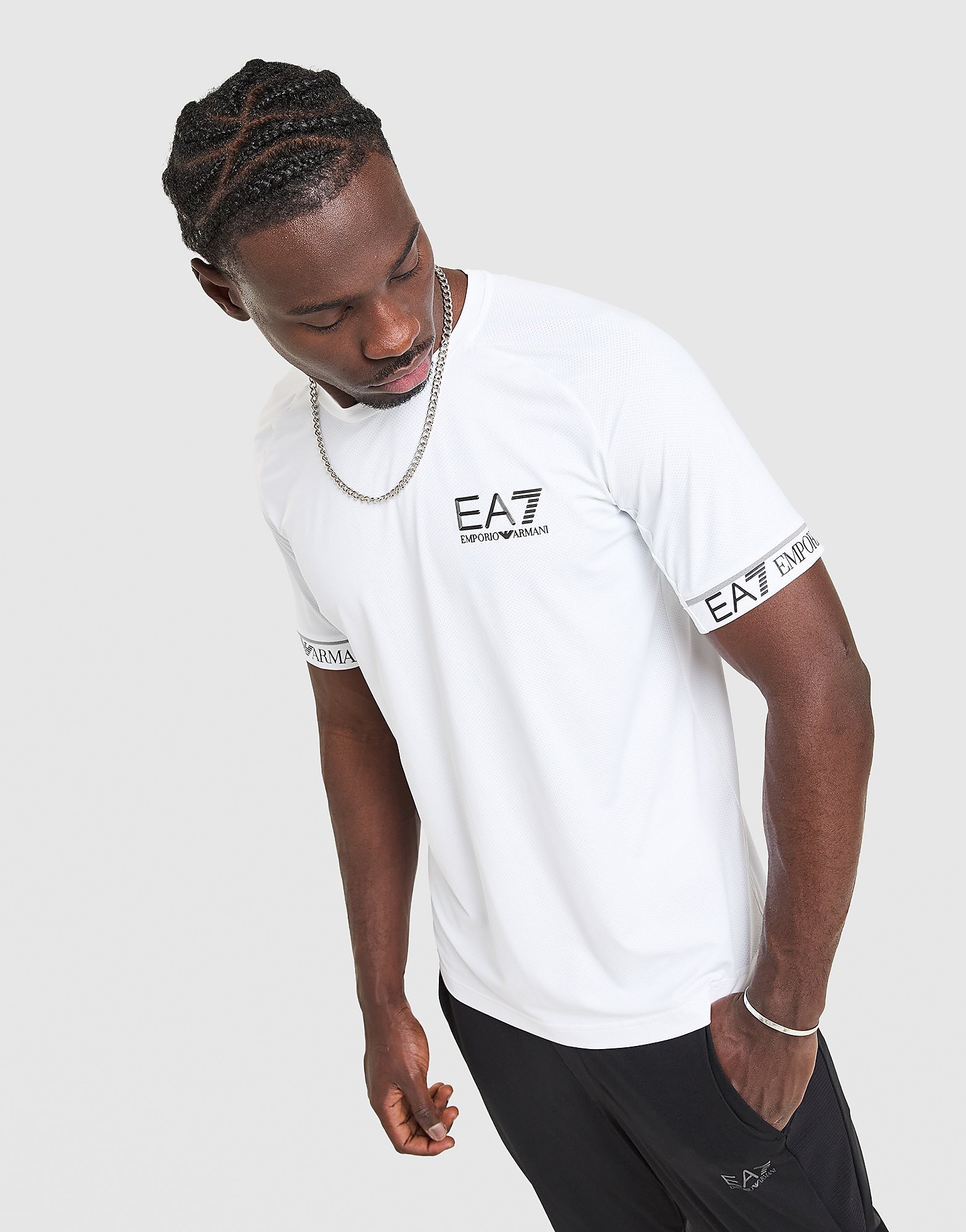 EA7 Emporio Armani Tech Sleeve T Shirt