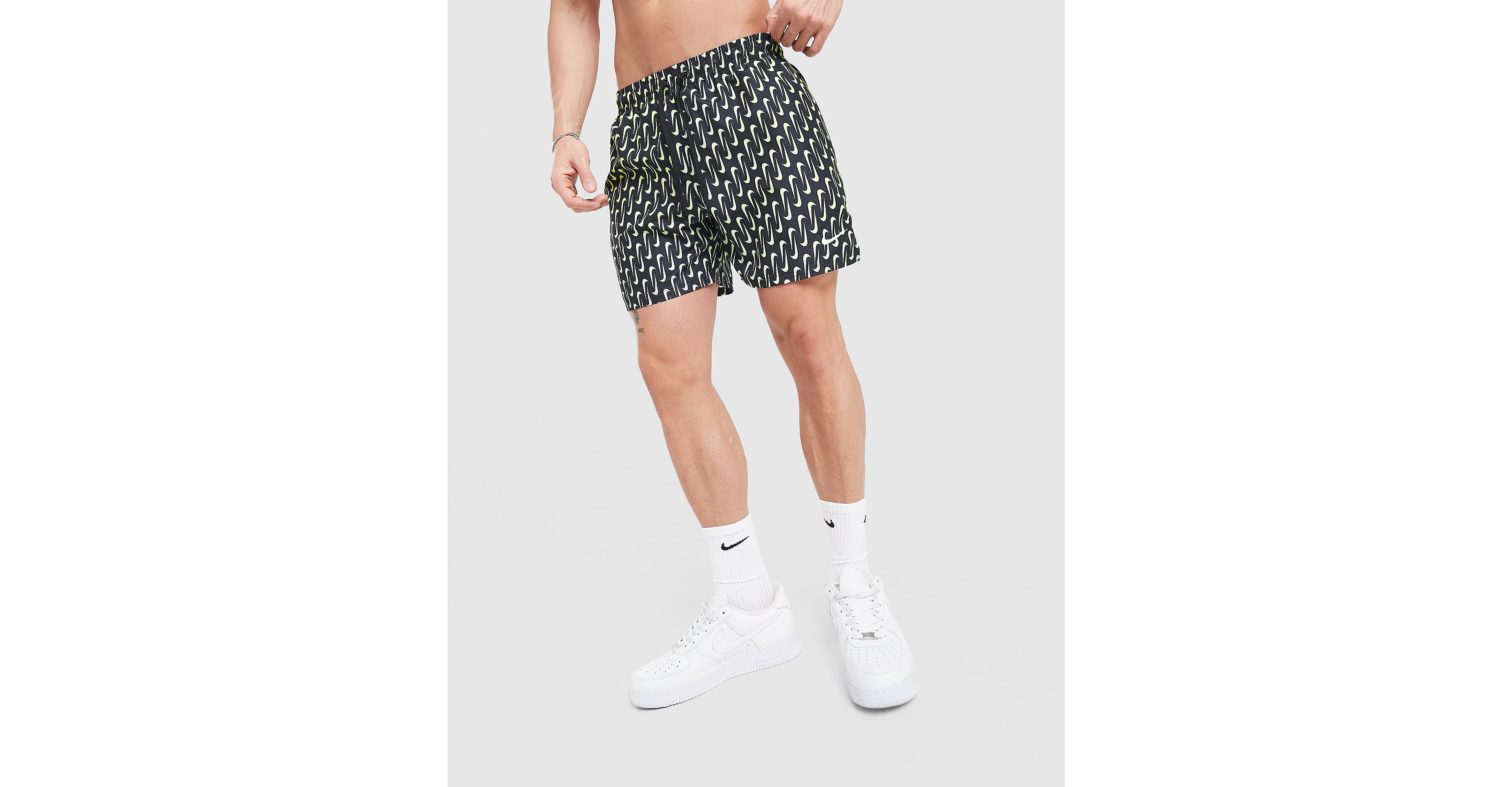 Swoosh Link Fade Swim Shorts