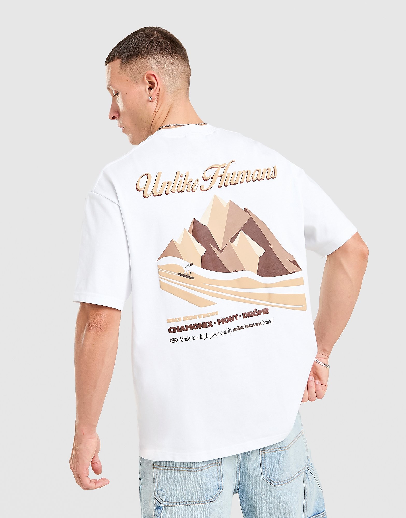 Unlike Humans Boarder T Shirt