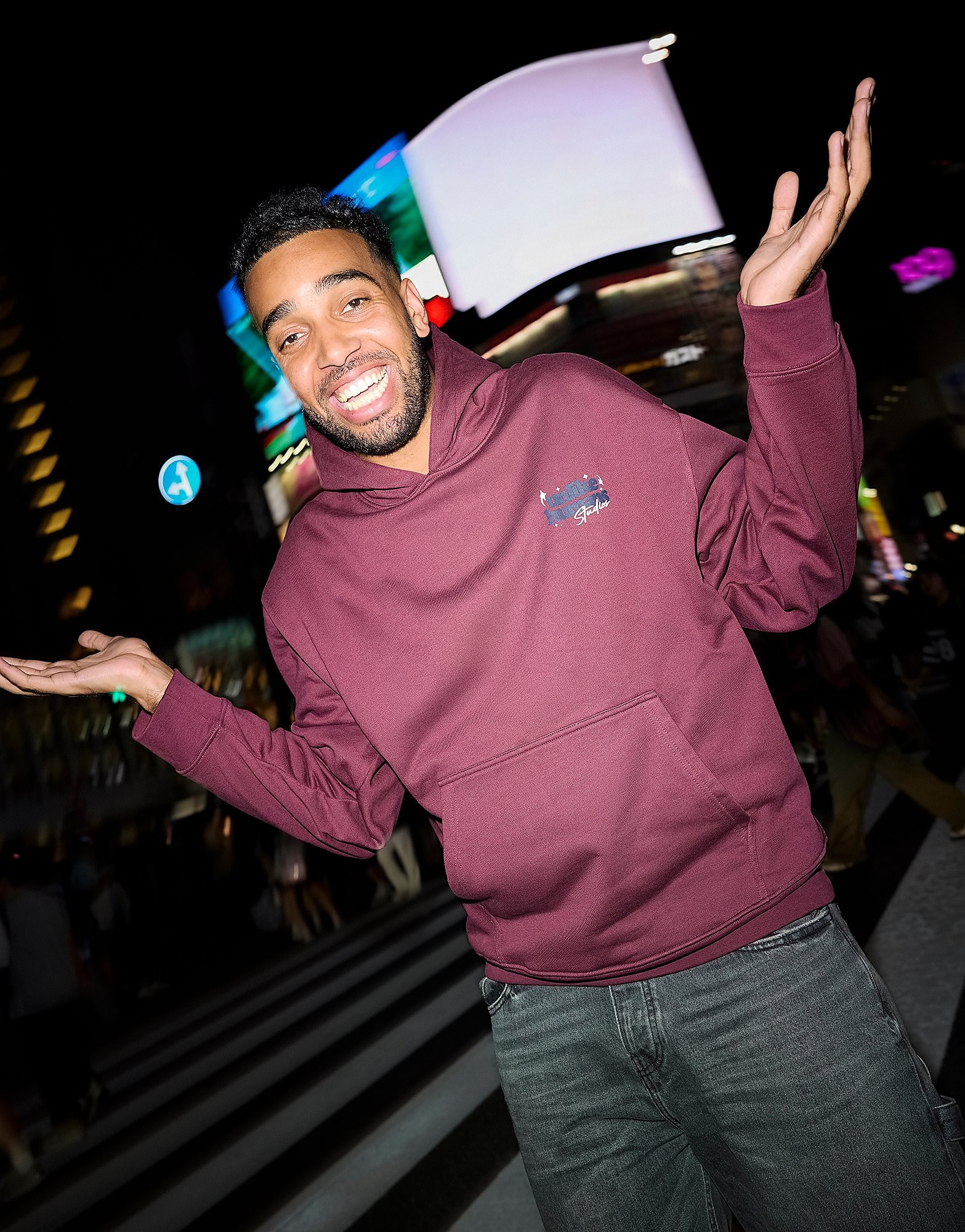 Unlike Humans Crafted Hoodie - vue 3