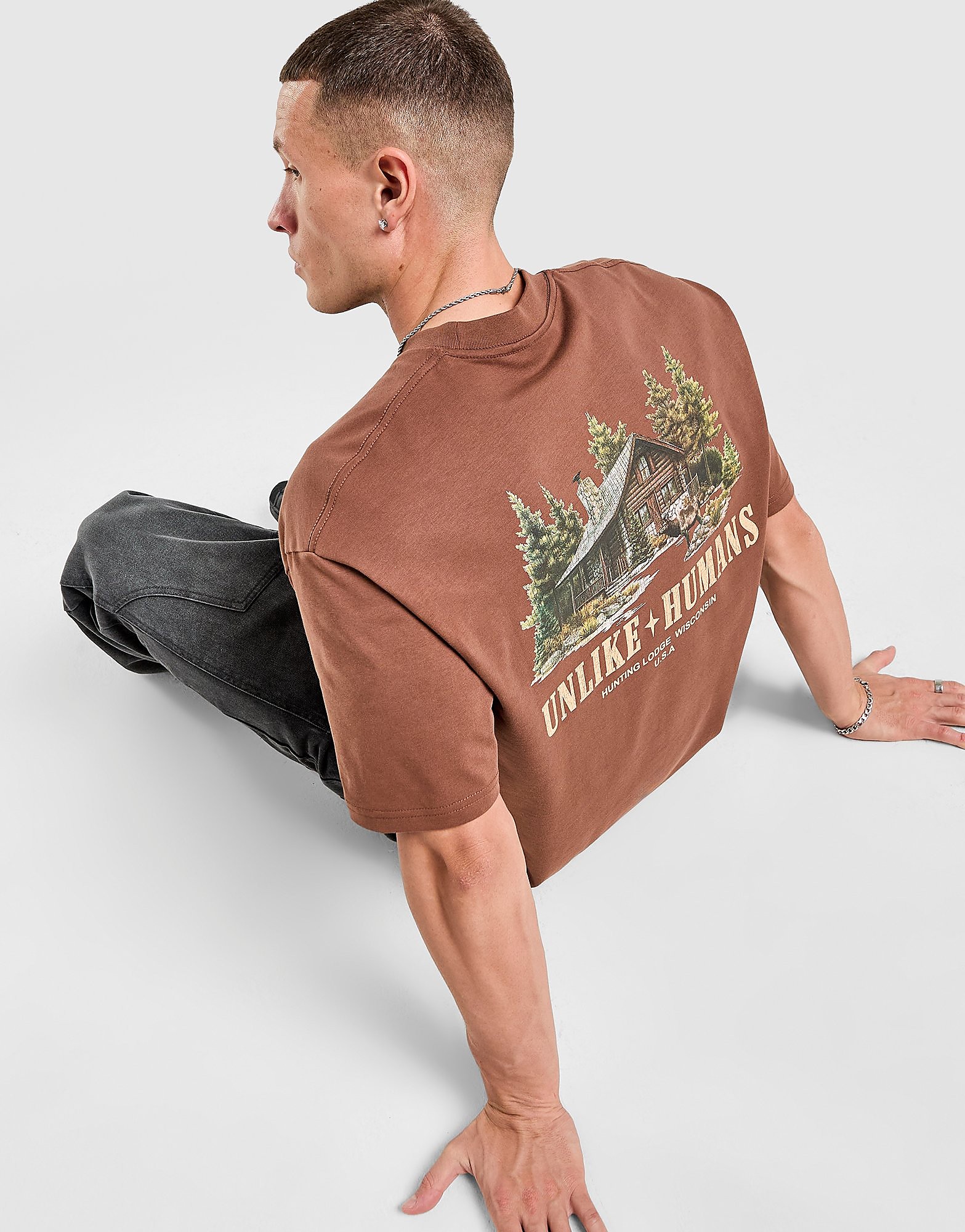 Unlike Humans Pines T Shirt