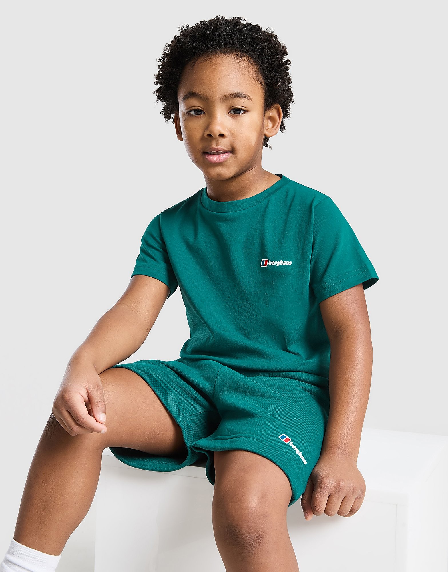 Berghaus Logo T ShirtShorts Set Children