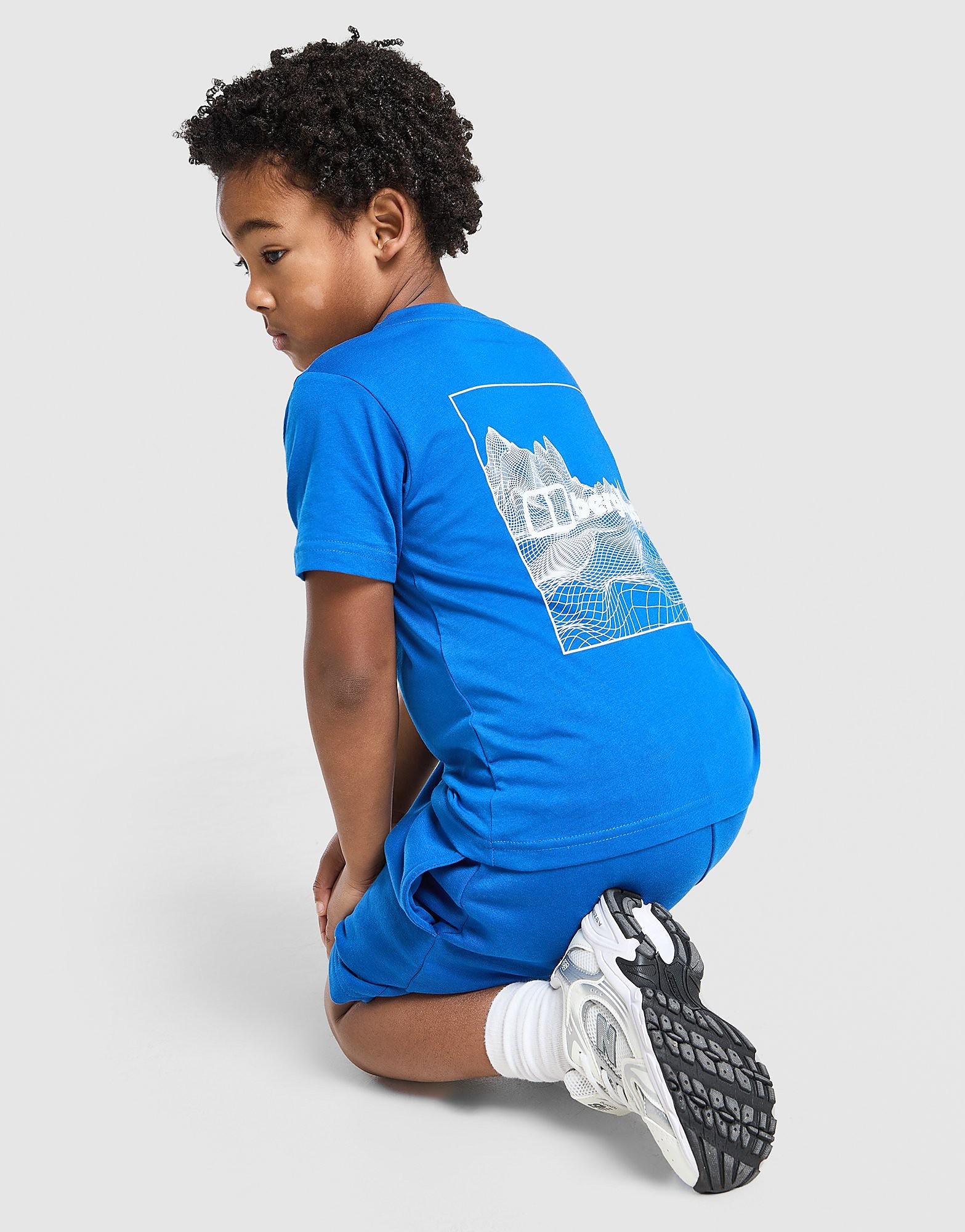 Berghaus Full Box Logo T ShirtShorts Set Children