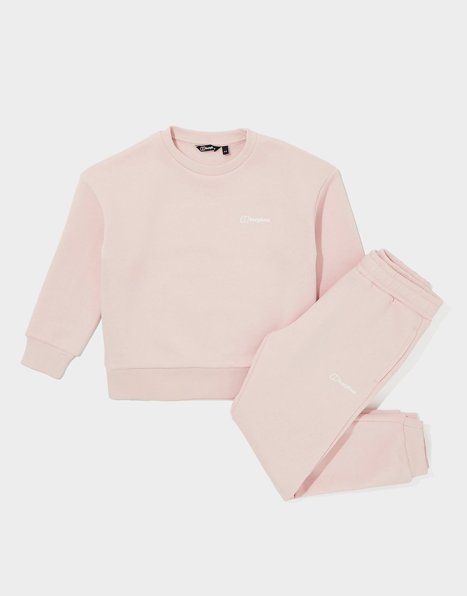 Berghaus Girls' Logo CrewJoggers Set Children