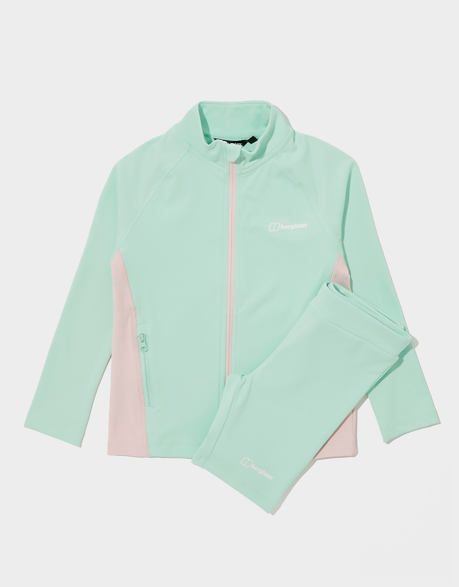 Berghaus Girls' Aptitude 14 Zip TopLeggings Set Children