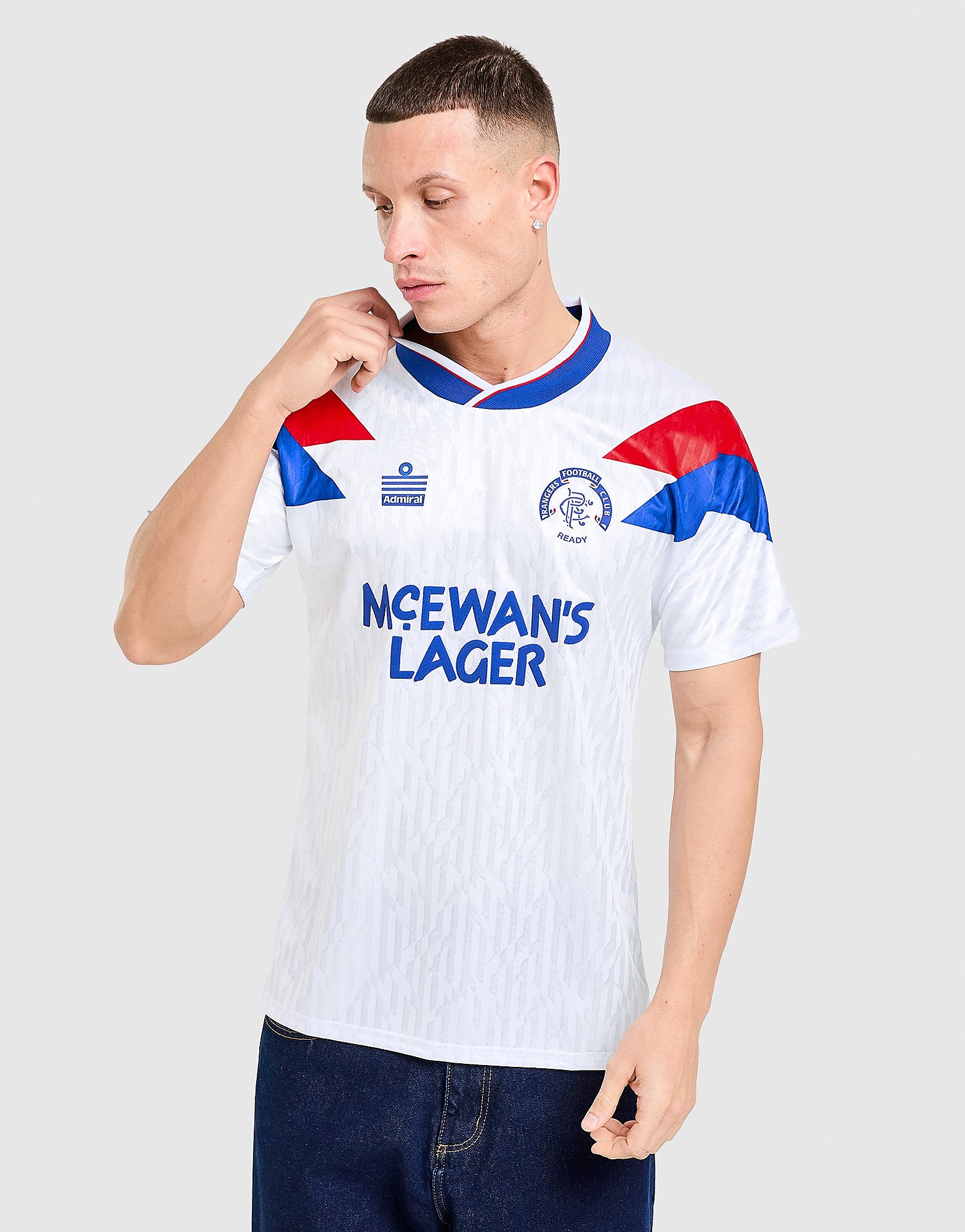 Score Draw Rangers FC '90 Retro Away Shirt