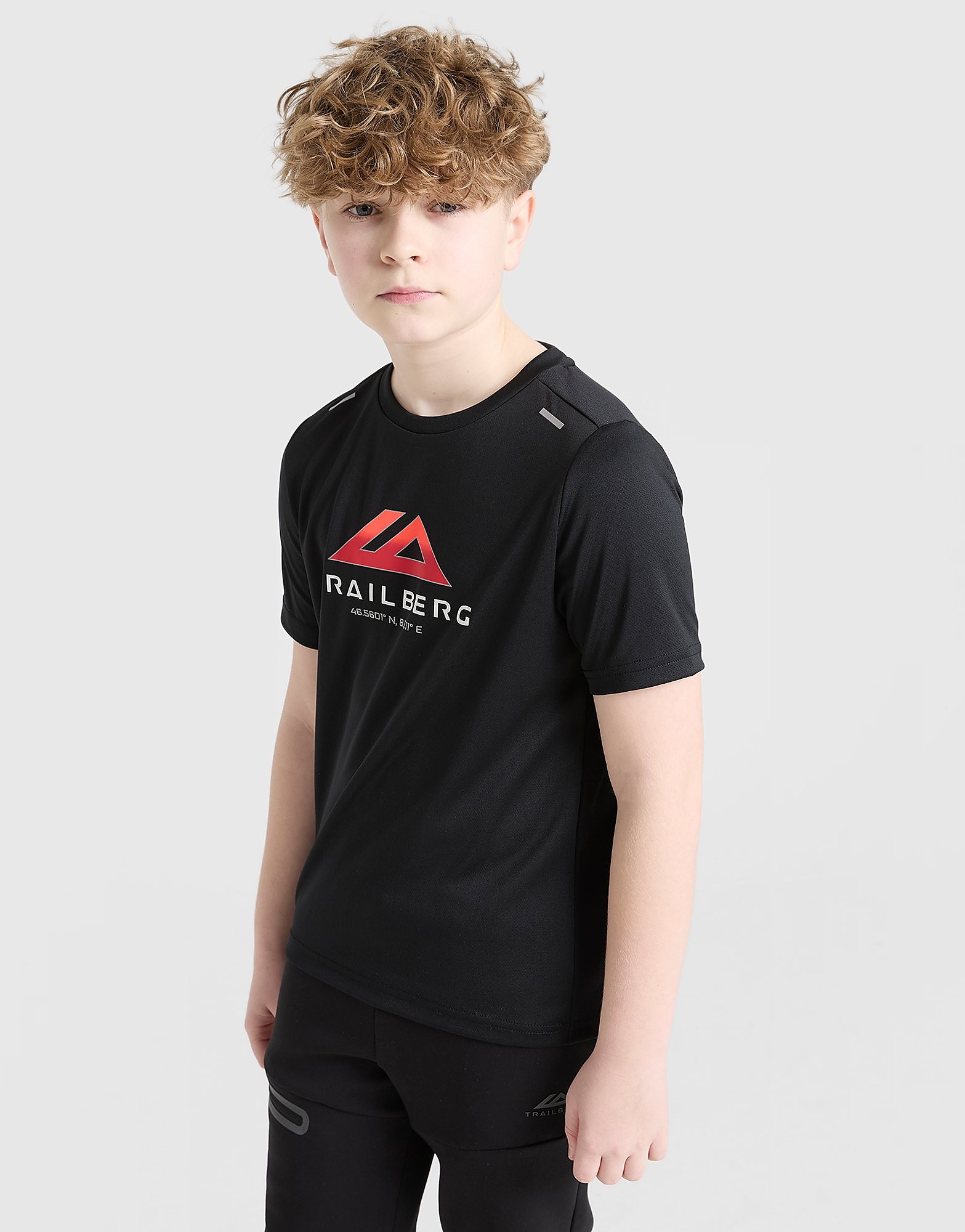 Trailberg Interval Large Logo T Shirt Junior - vue 1