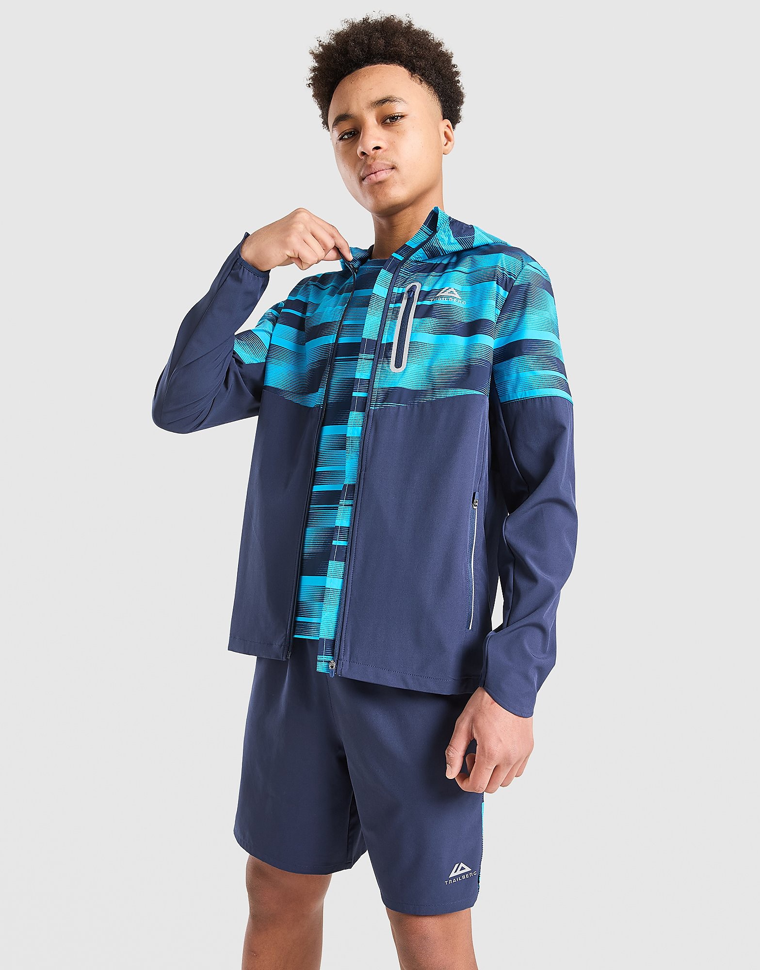 Trailberg Dimension Colour Block Windbreaker Jacket Junior