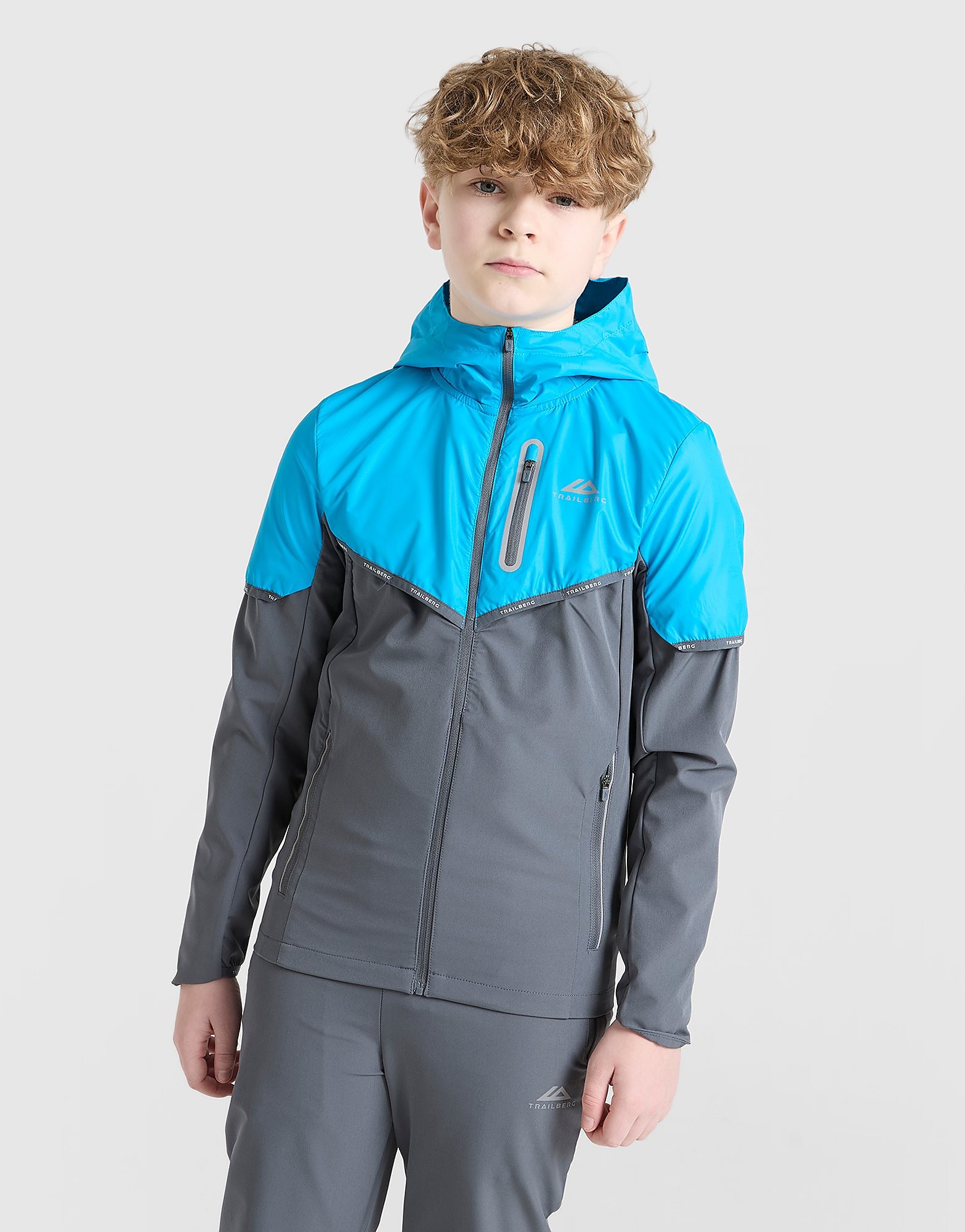Trailberg Vertigo Colour Block Woven Jacket Junior - vue 1
