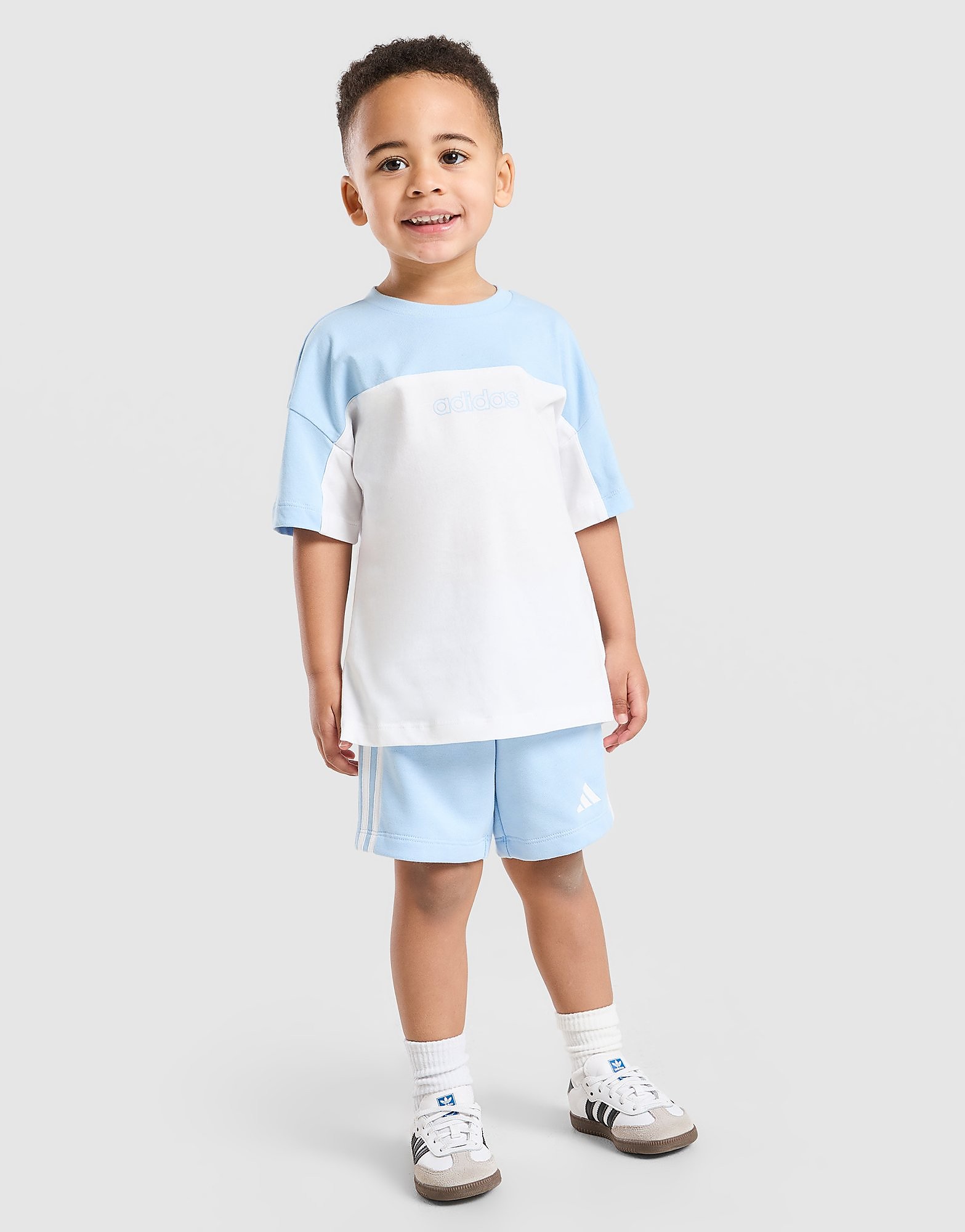 adidas Linear T ShirtShorts Set Infant