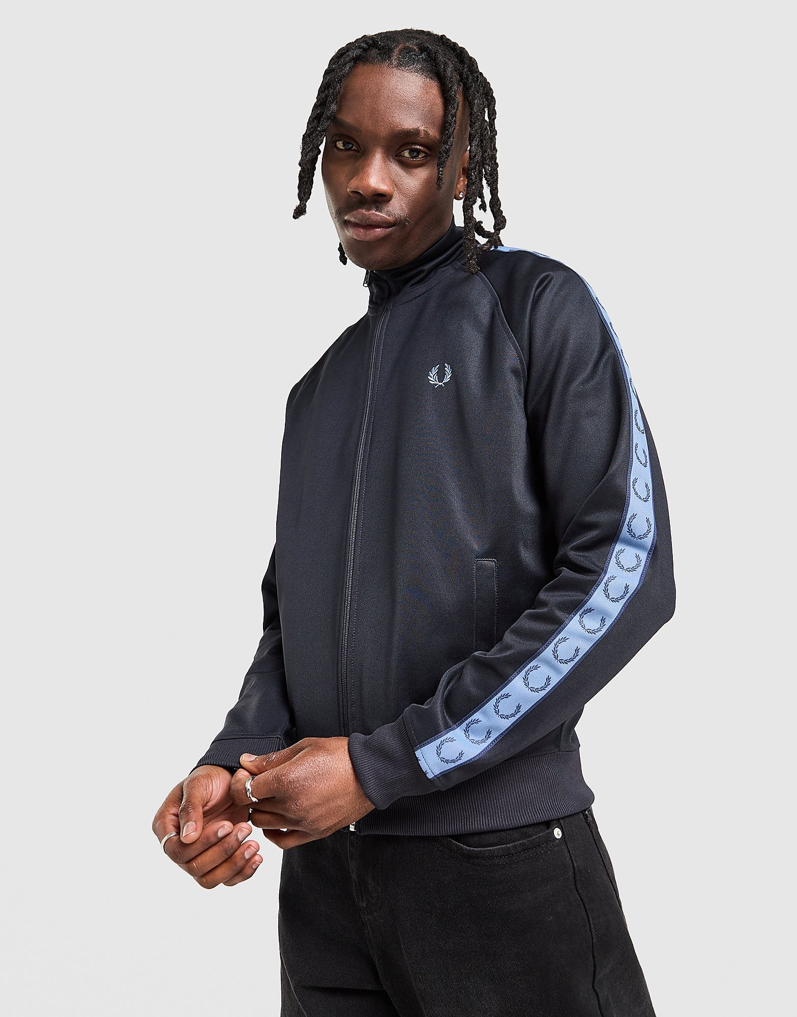 Fred Perry Tape Track Top, blu
