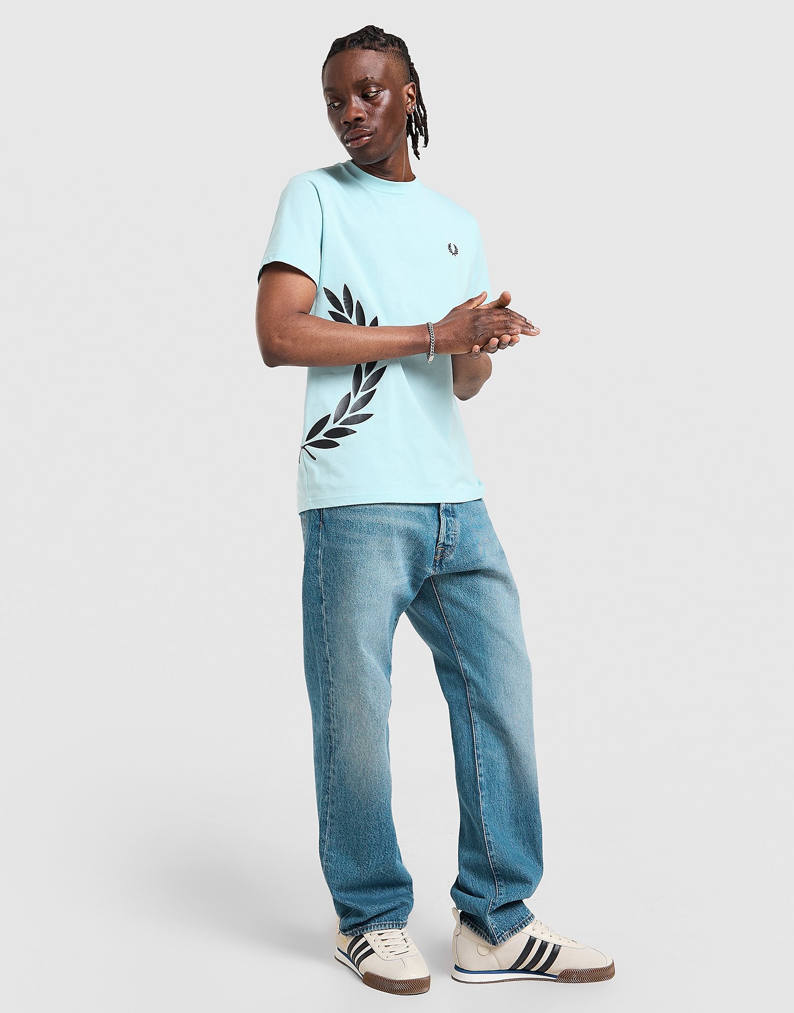 Fred Perry T shirt Side Logo