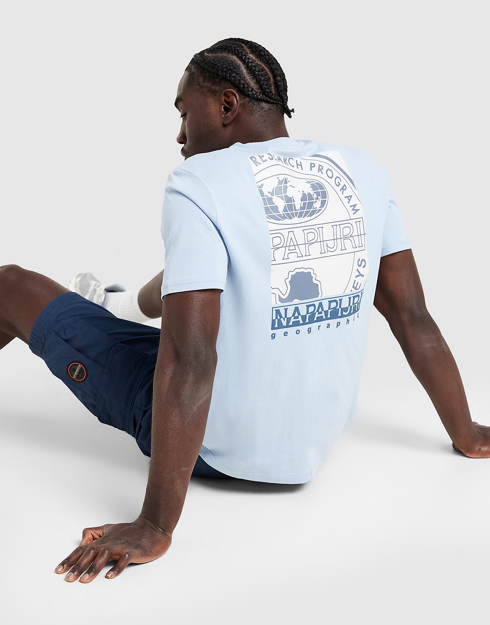 Napapijri T shirt Bollo Back Box Graphic