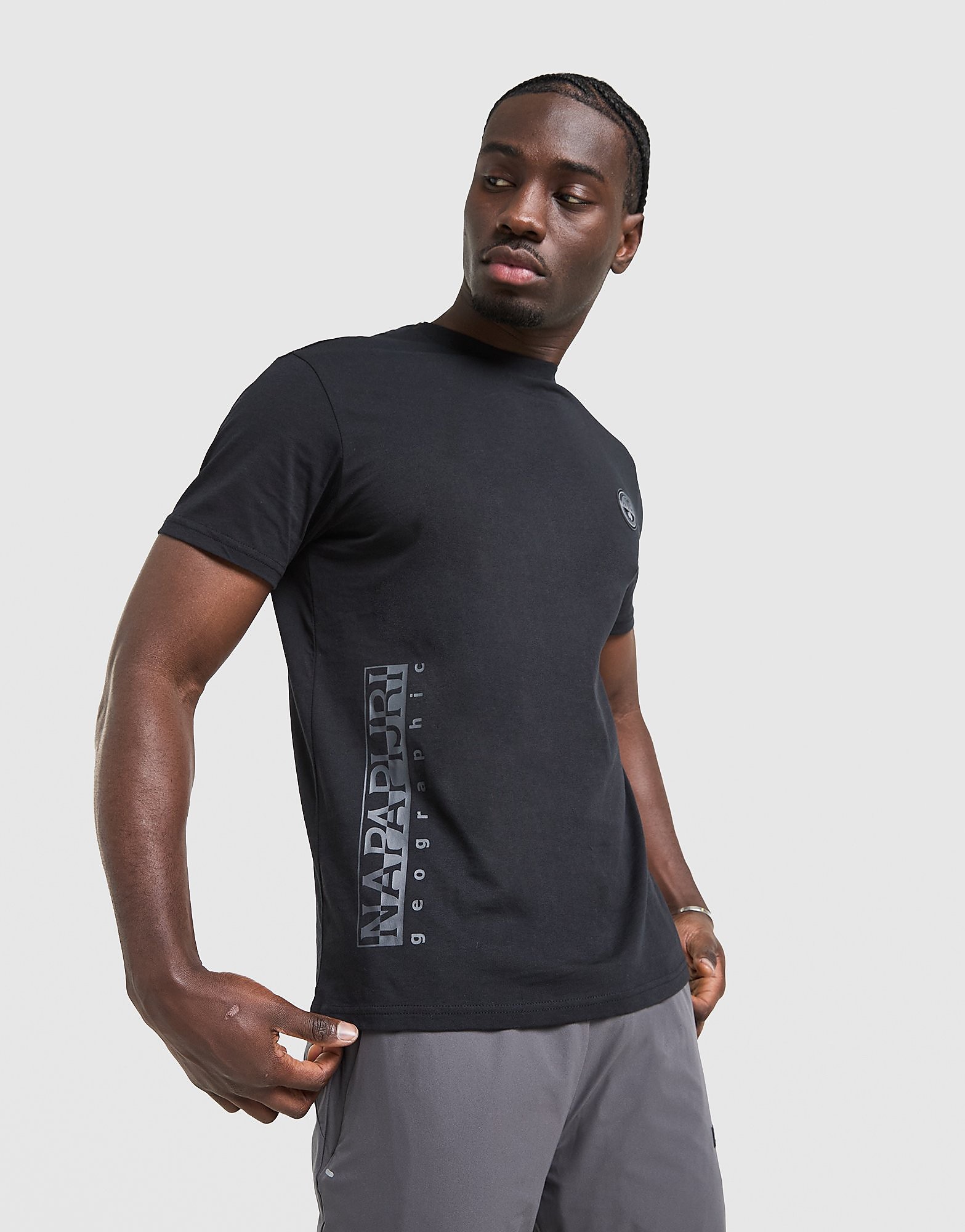 Napapijri Utility Vertical T Shirt - vue 1