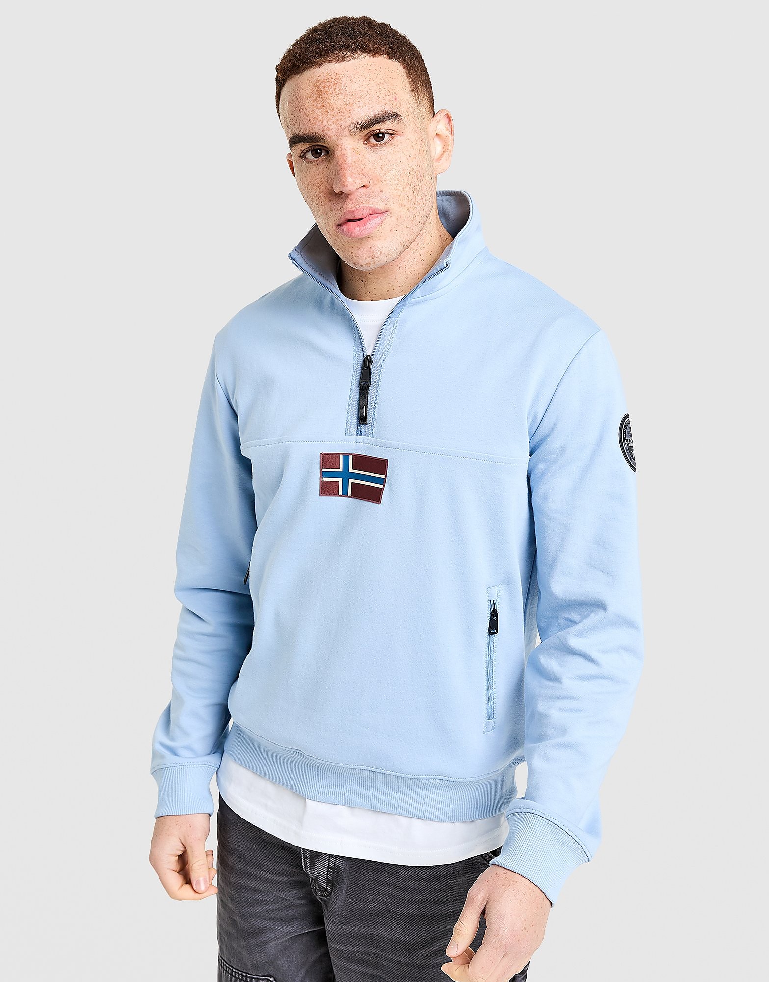Napapijri Sweatshirt Zippé Bastien Homme