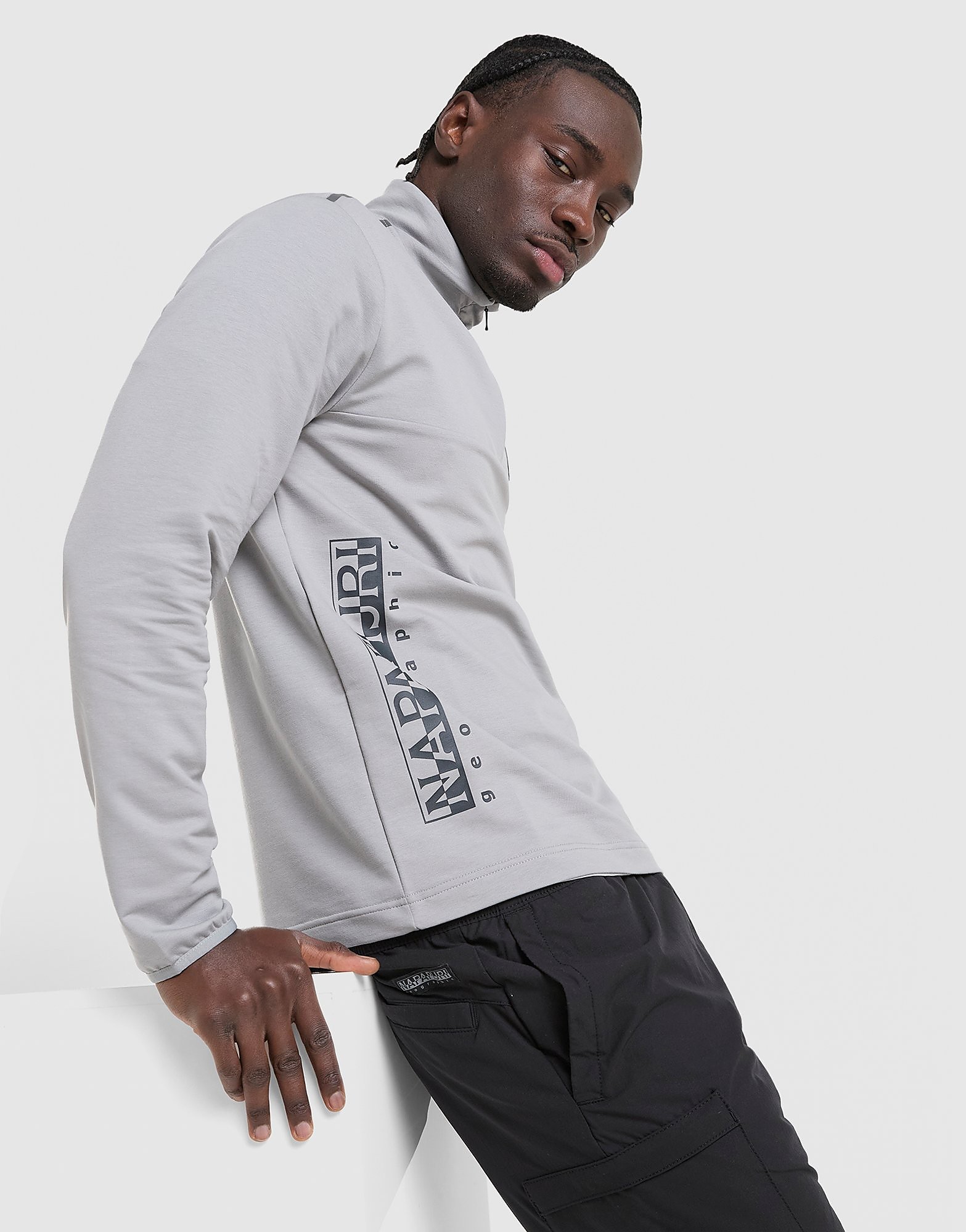 Napapijri Sweat Sesano Zippé - vue 1