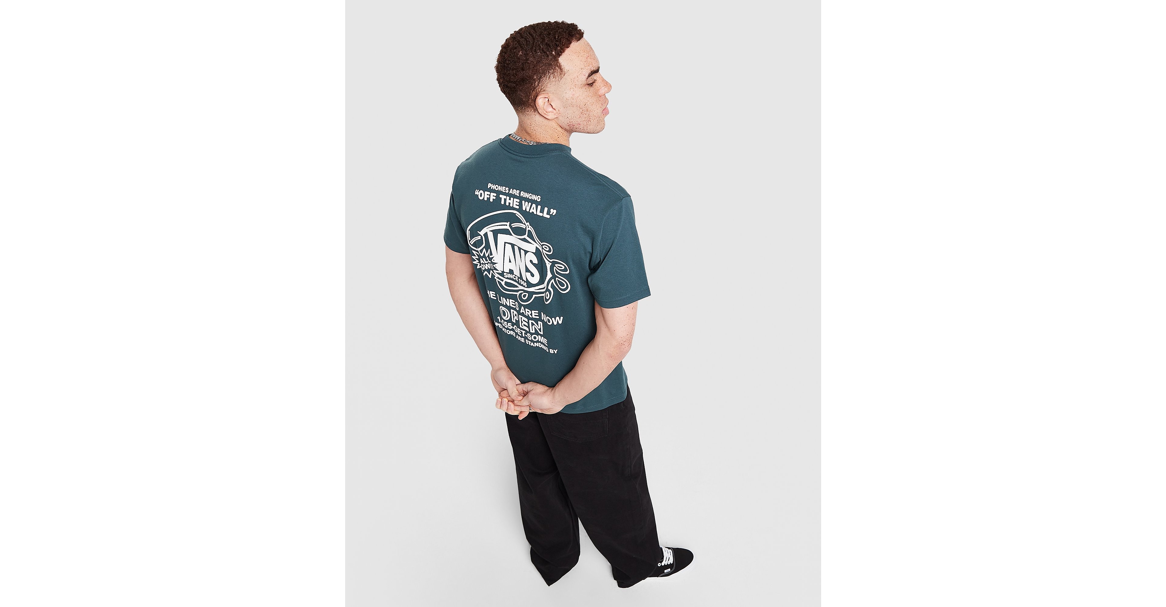 Vans T-shirts med korta ärmar HOT LINES SS TEE t-shirts med tryck herr – bild 5