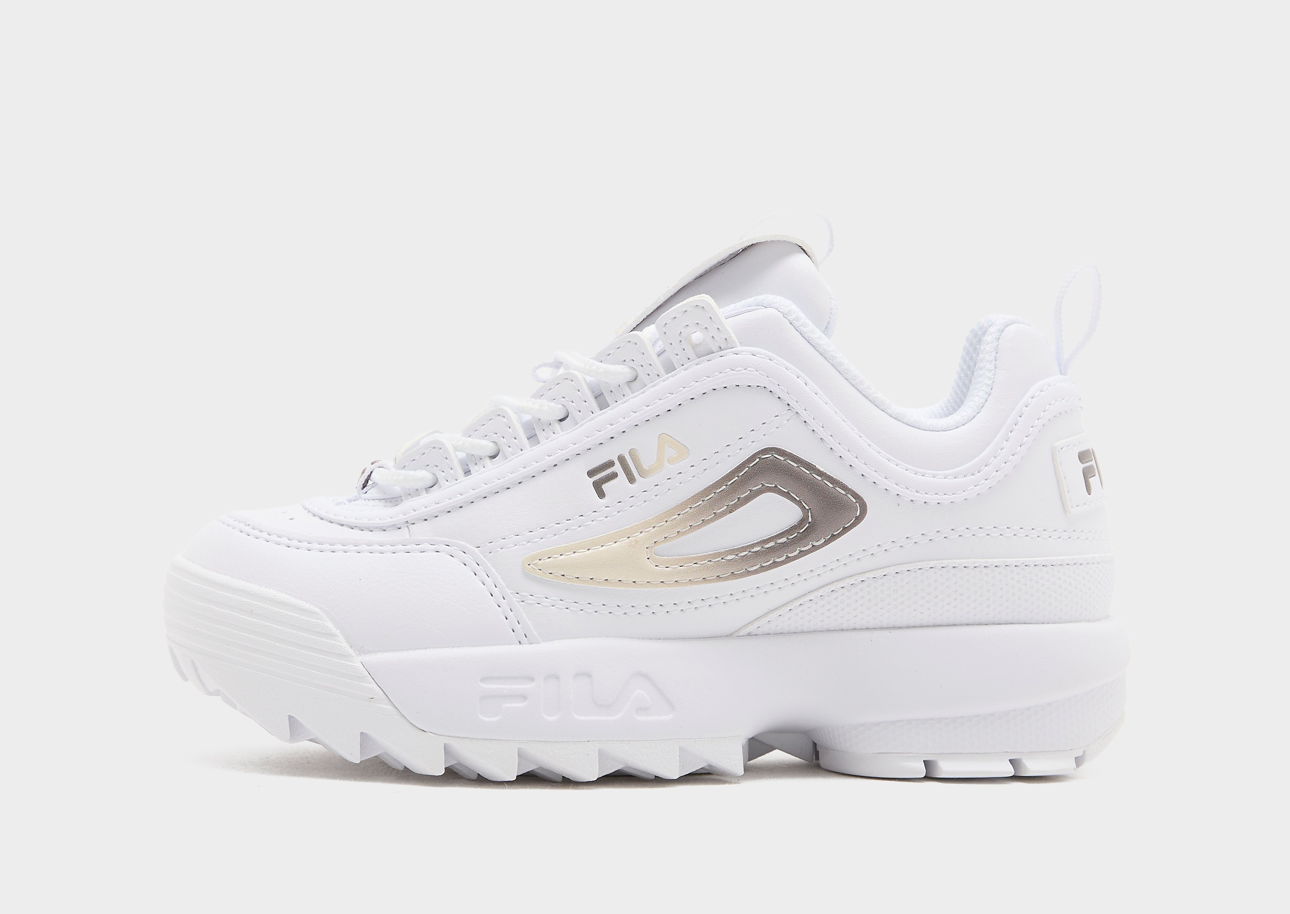 Fila Disruptor kindersneaker grijs en wit