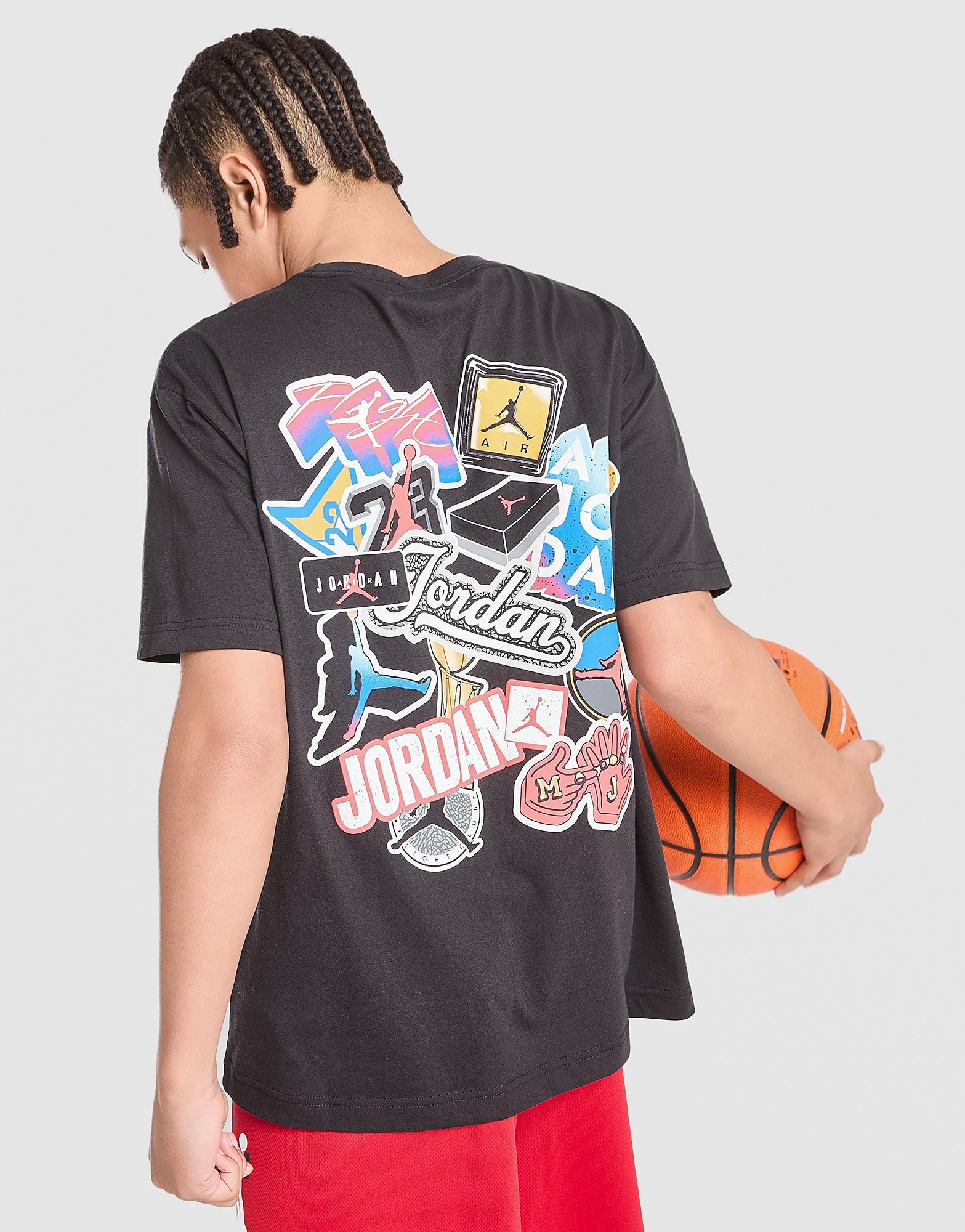 Jordan Sticker T Shirt Junior - vue 1