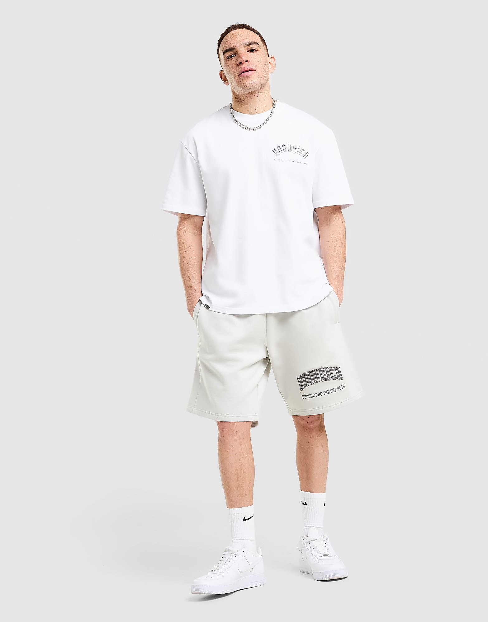 Hoodrich Cursed Shorts - vue 1