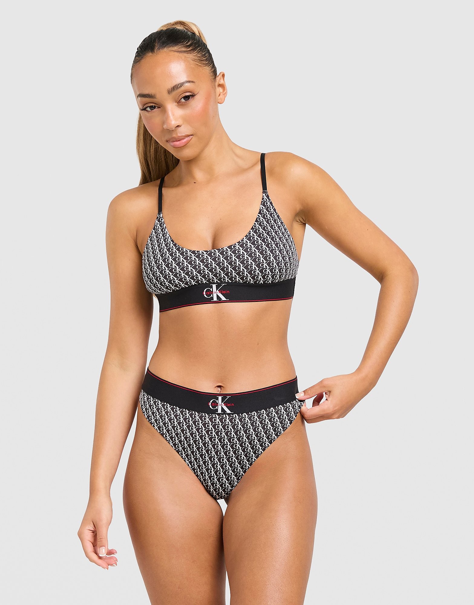 Calvin Klein Underwear CK96 All Over Print Bralette - vue 1