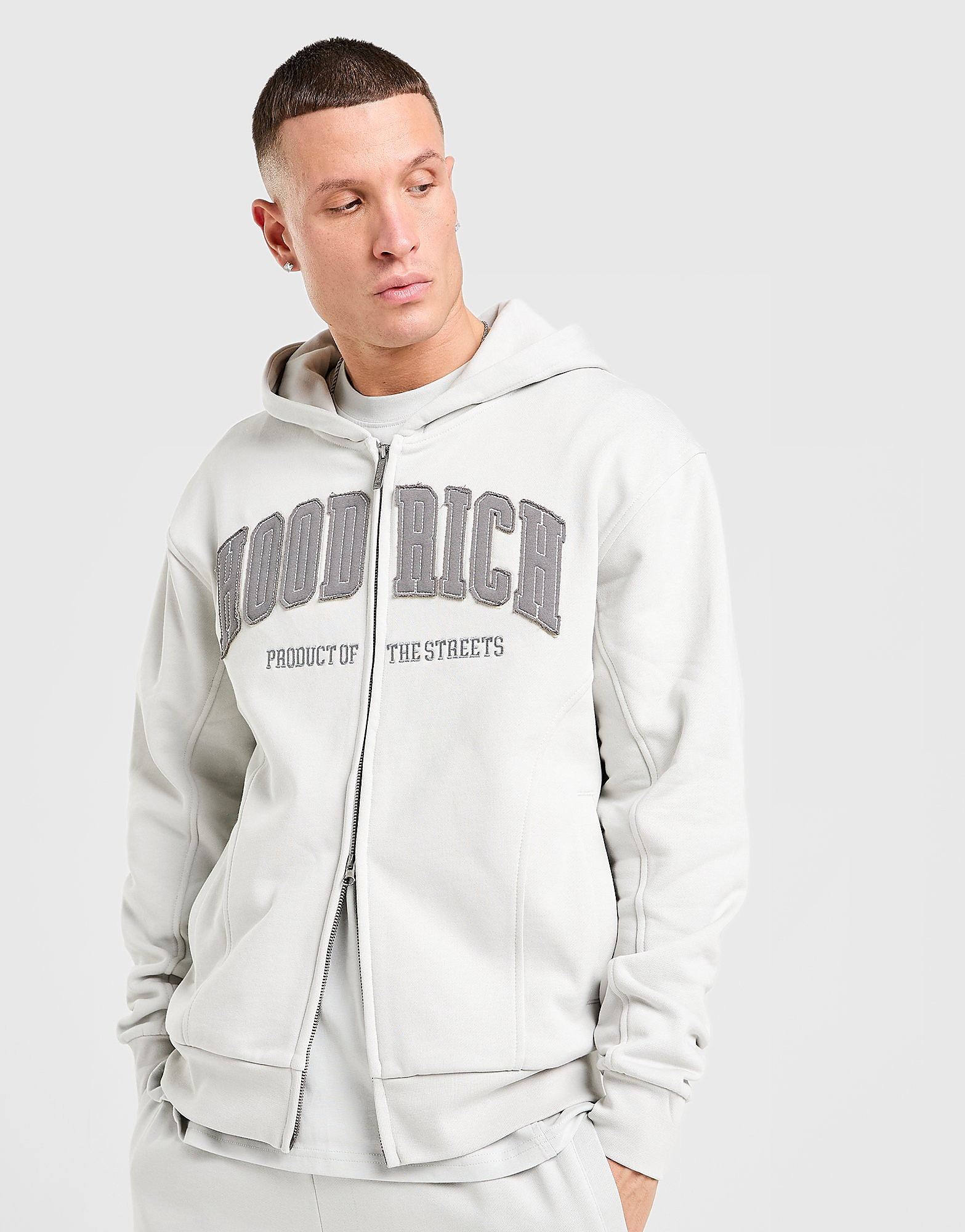 Hoodrich Cursed Full Zip Hoodie