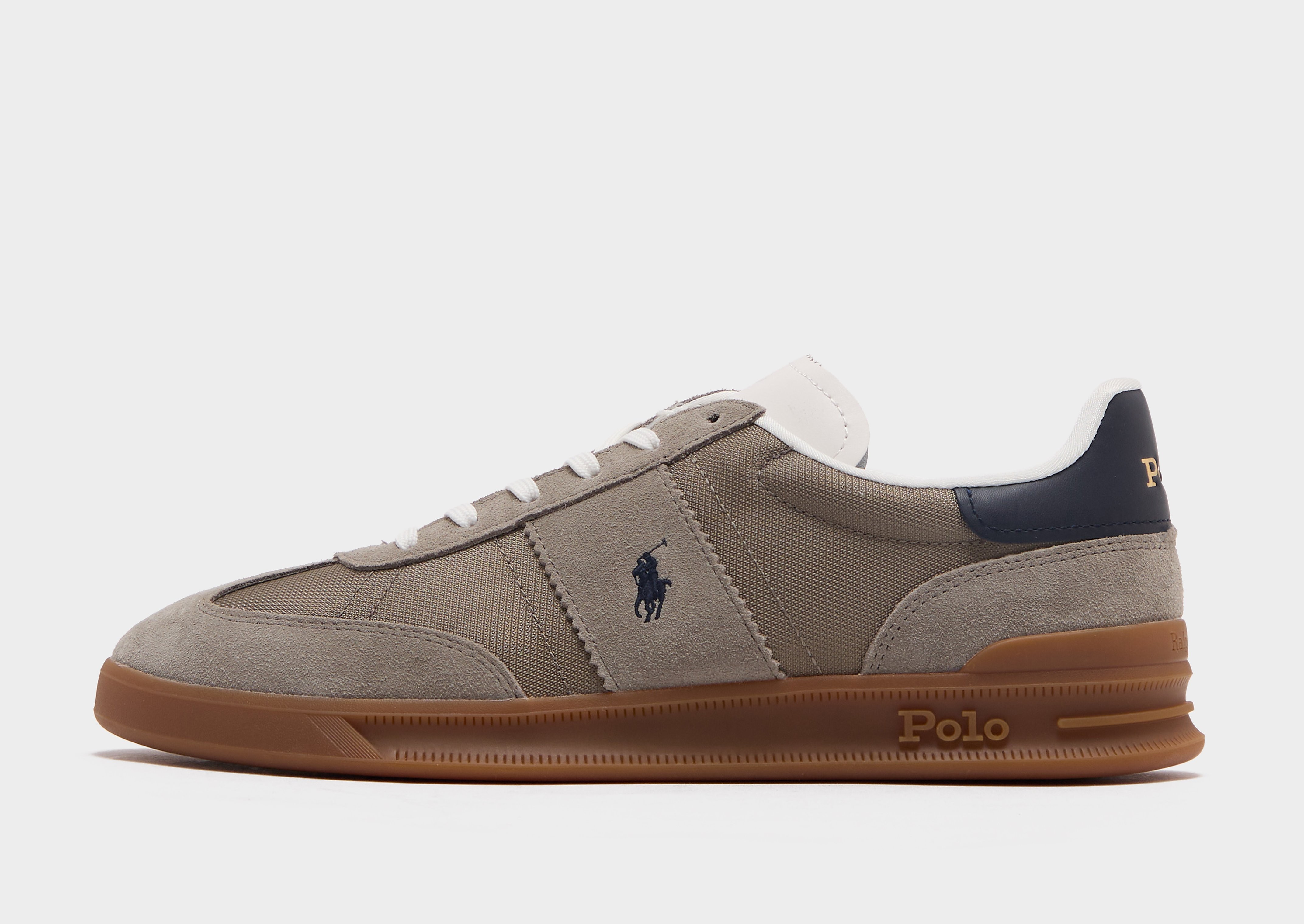 Polo Ralph Lauren Herr Brun Heritage Aera, Storlek 41