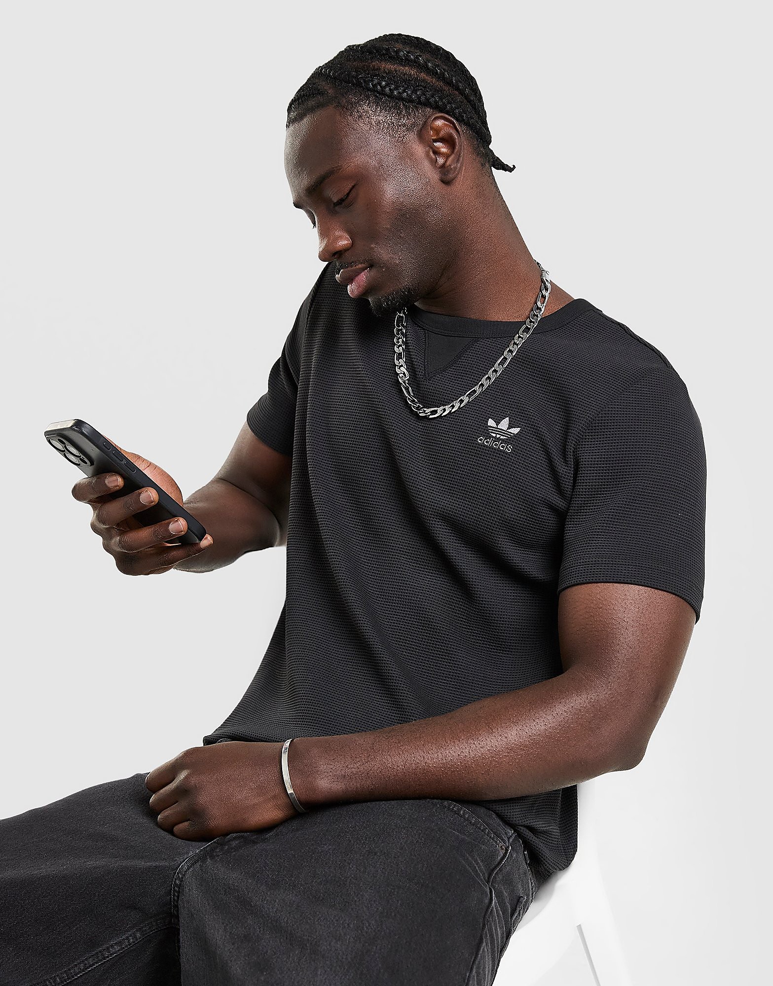 adidas Originals T shirt Waffle - vue 1