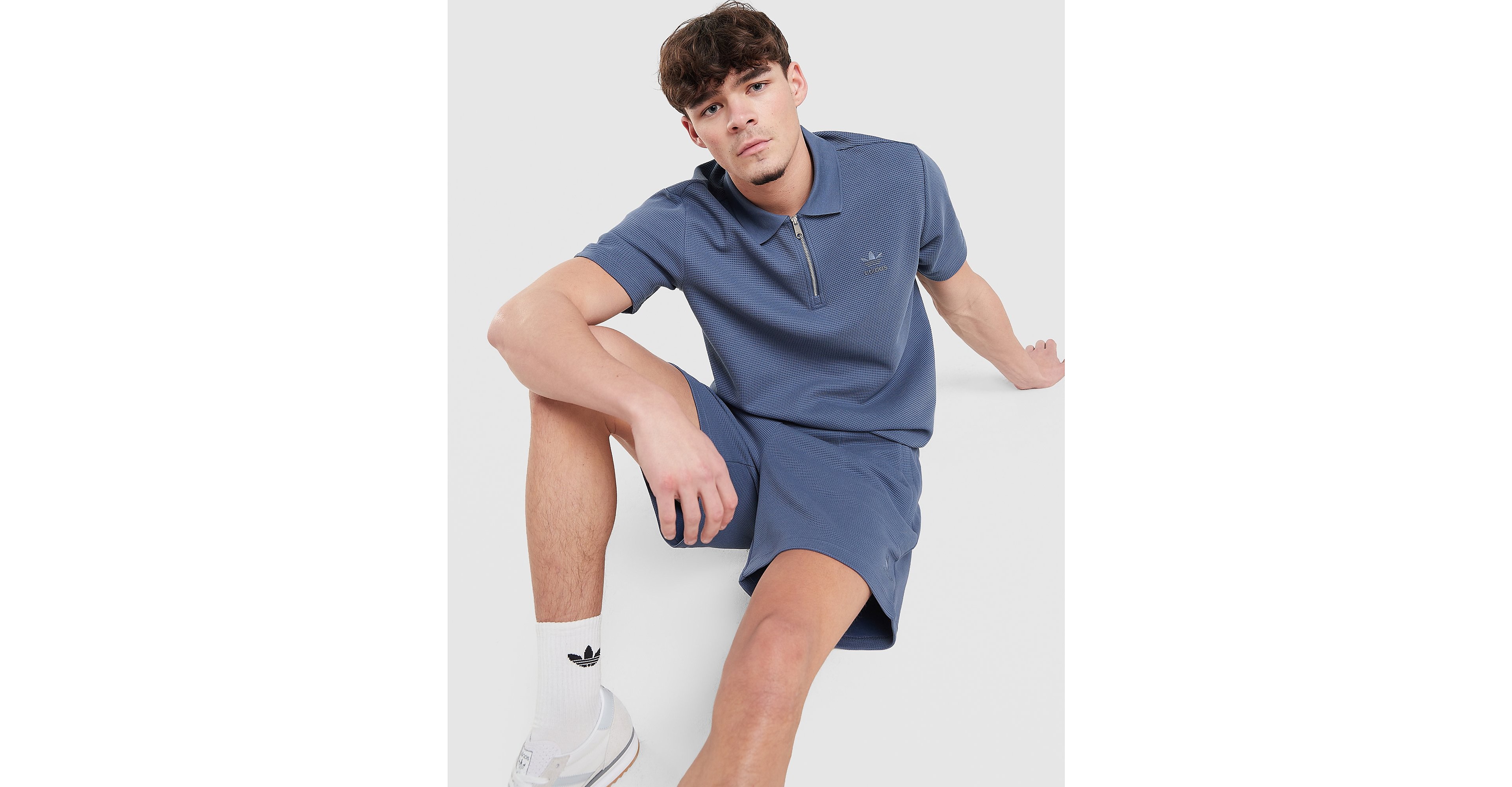 Waffle Polo Shirt