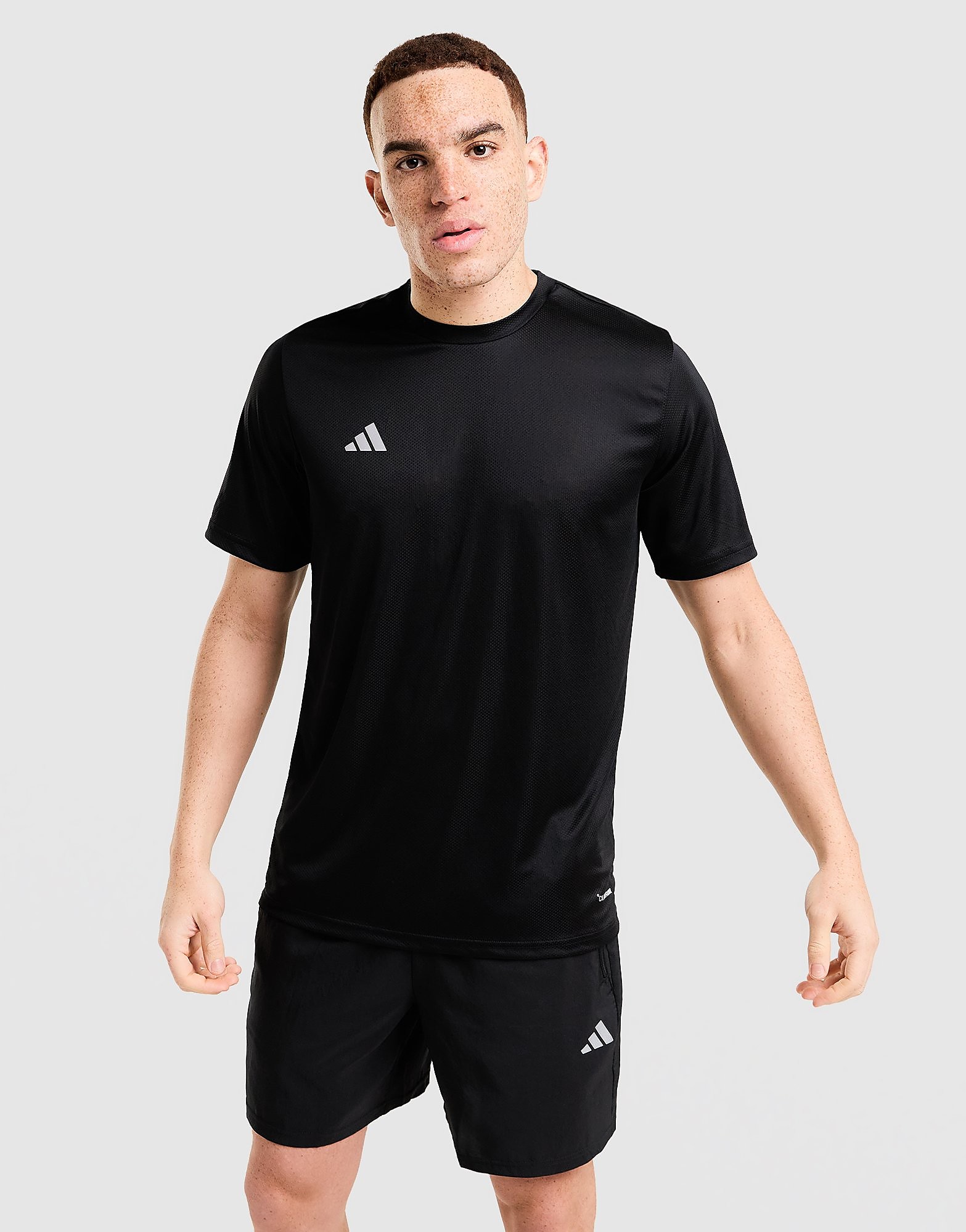 Training Essential T-Shirt - Herren, Schwarz - male - Size: XXL