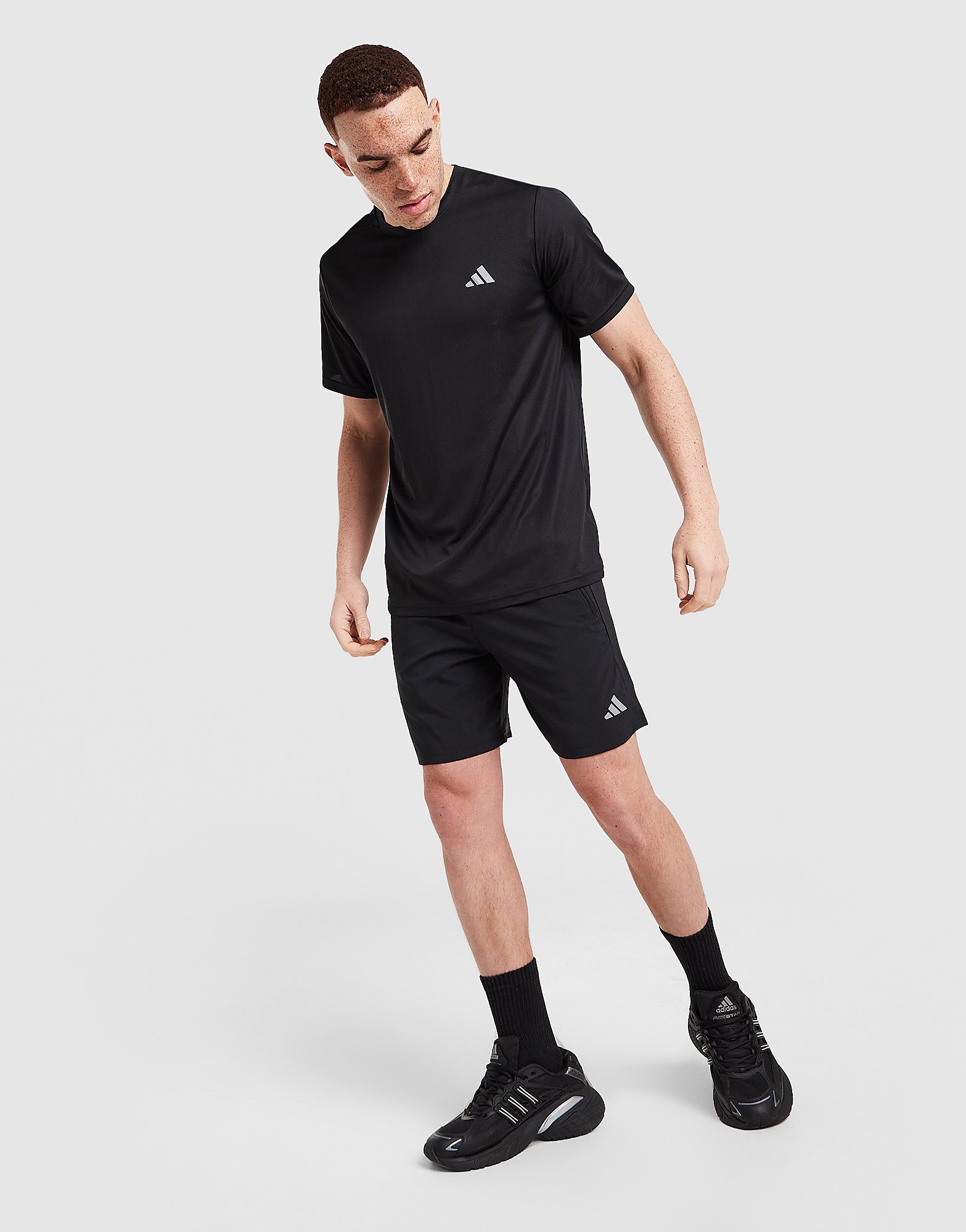 Training Shorts - Herren, Schwarz - male - Size: S
