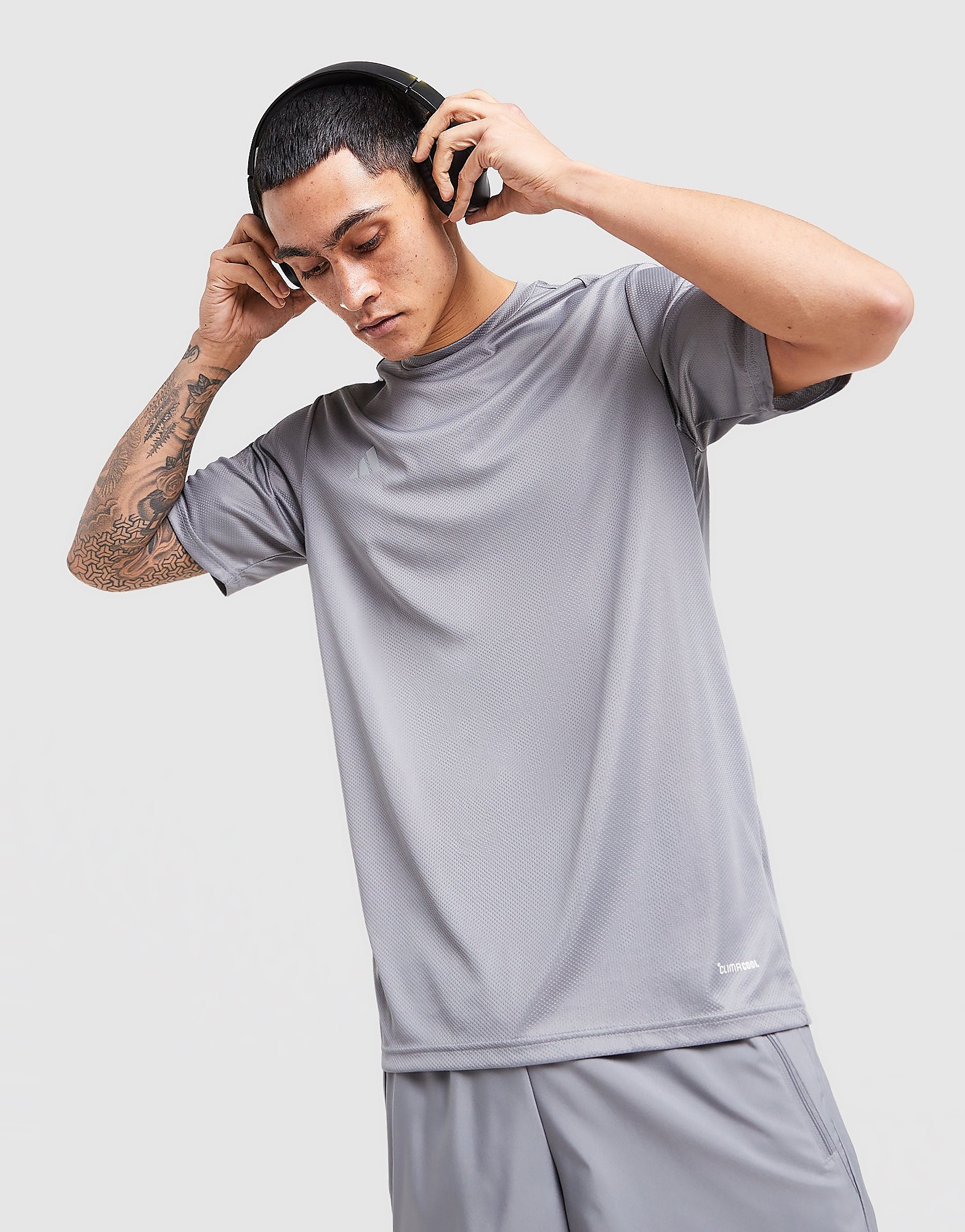 Training Essential T-Shirt - Herren, Grau
