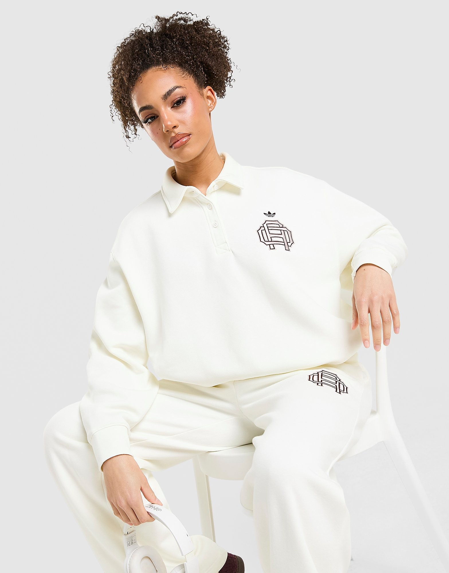 adidas Originals Emblem Collar Sweatshirt - vue 1