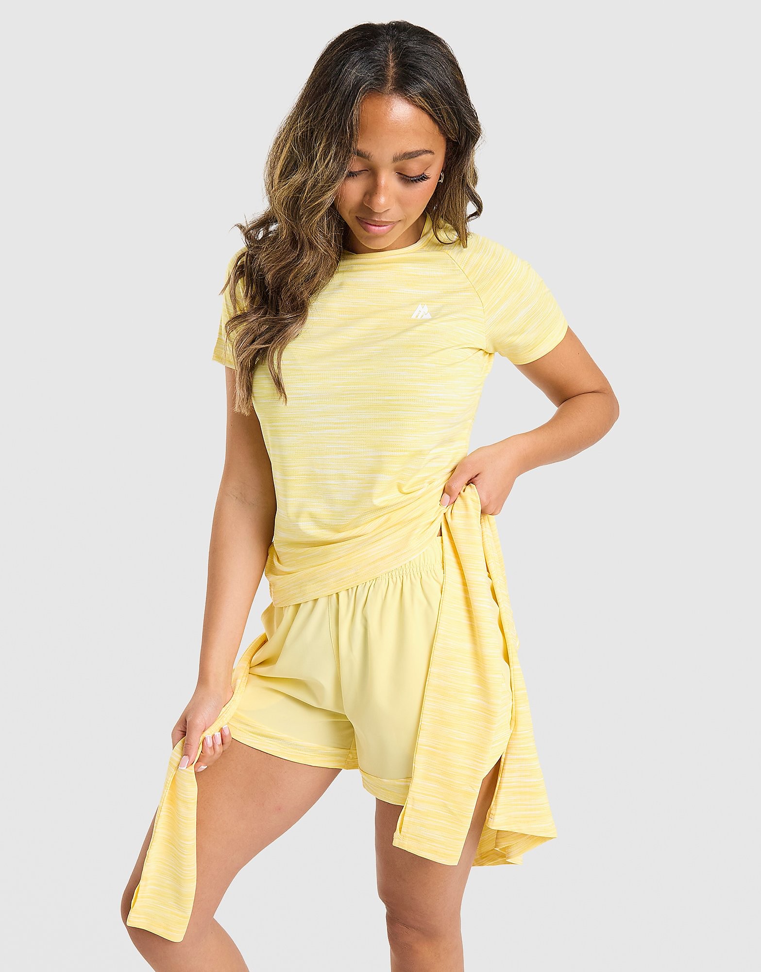 Trail Shorts Damen - Damen, Gelb - female - Size: XS