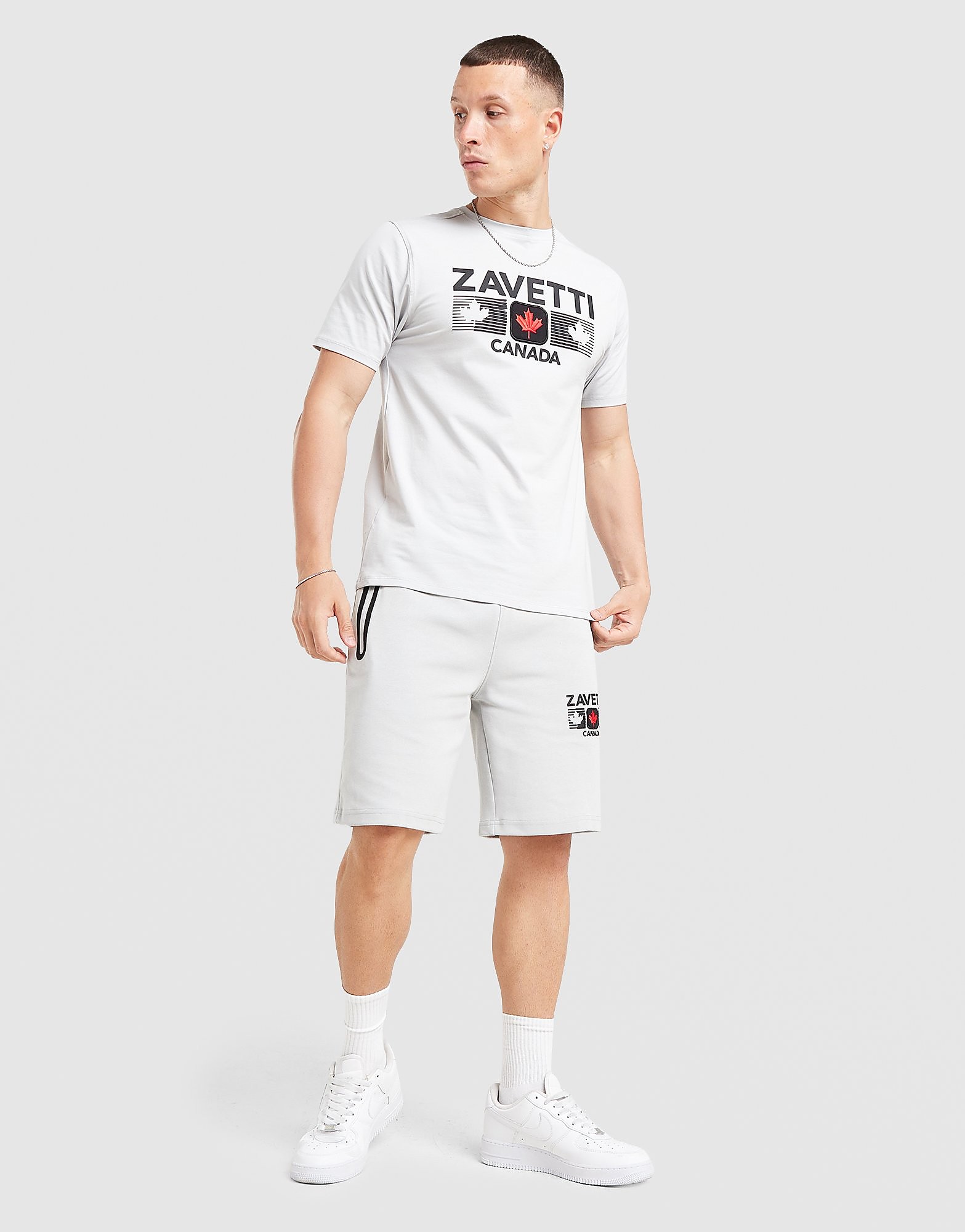 Cirico T-Shirt/Shorts Set - Herren, Grau - male - Size: XL