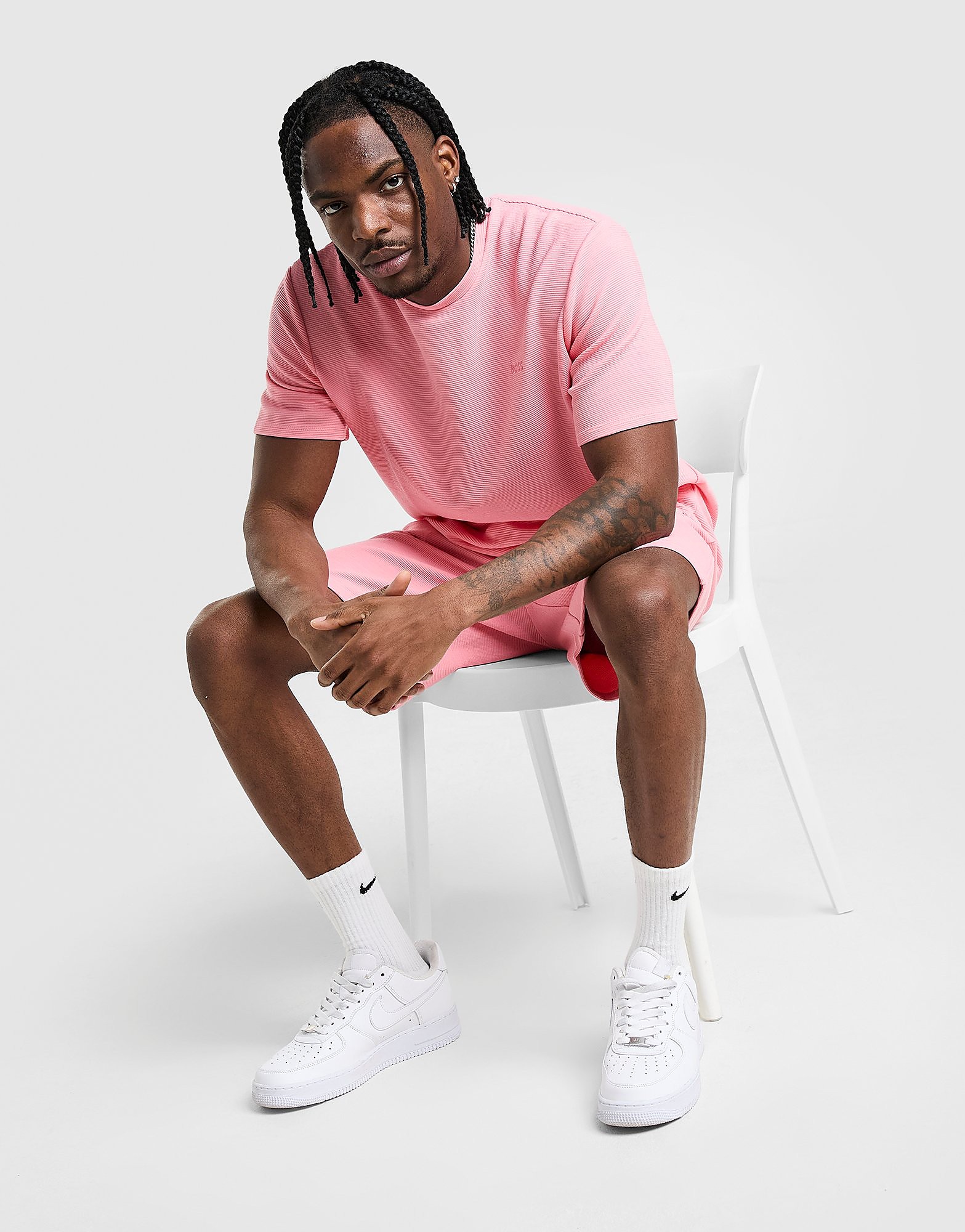 BOSS T shirt côtelé - vue 1