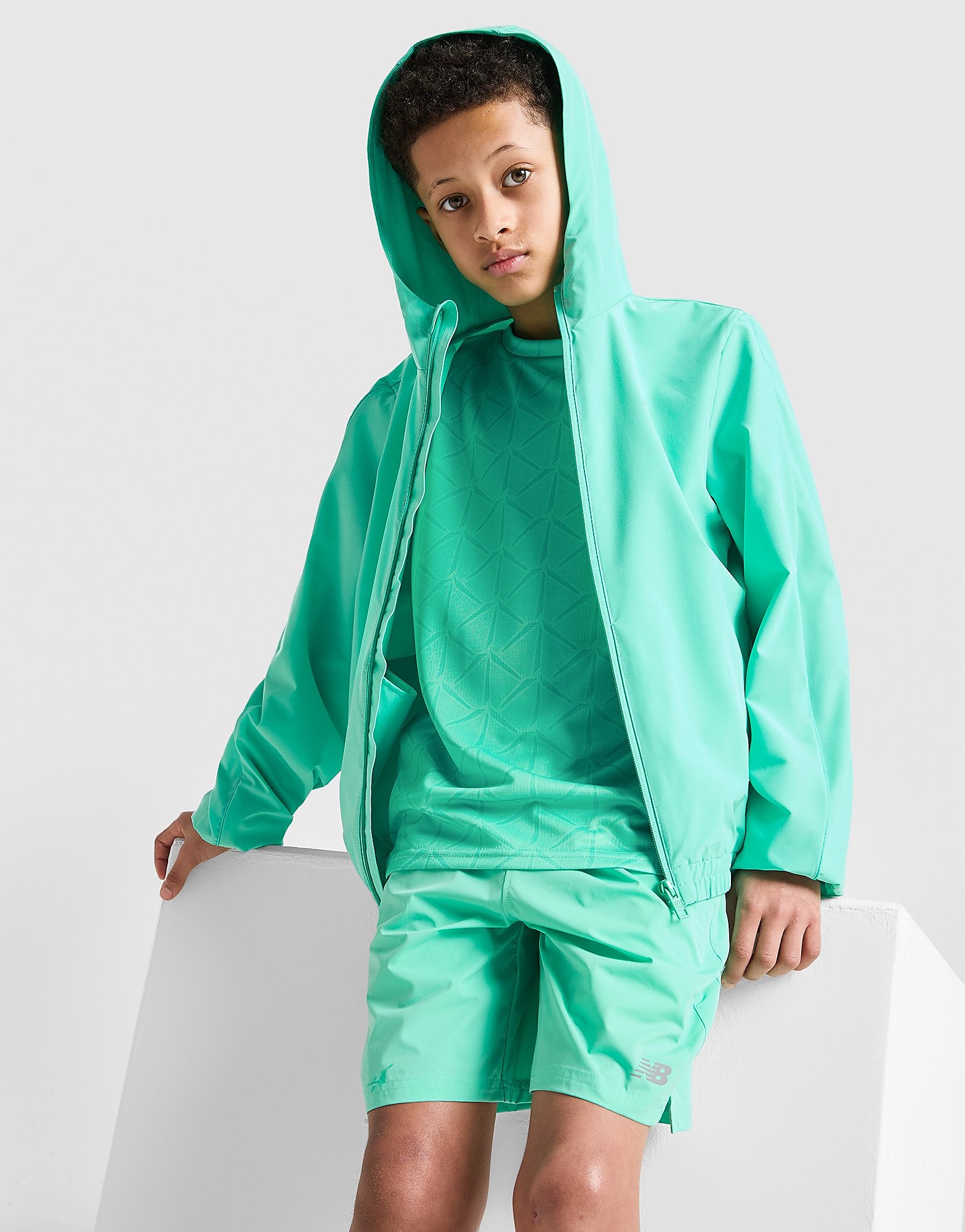 New Balance Core Woven Shorts Junior - vue 1