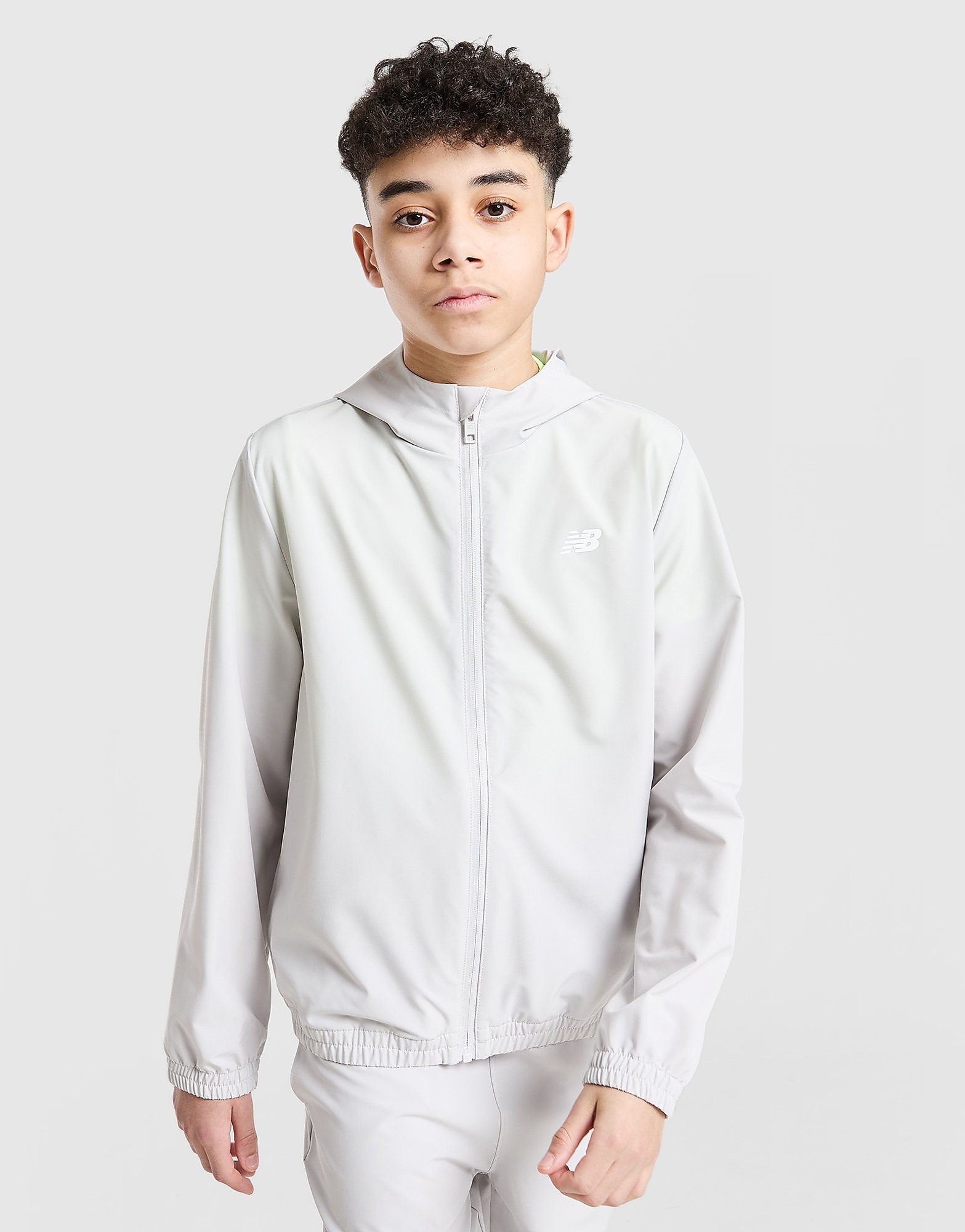 New Balance Woven Full Zip Jacket Junior - vue 1
