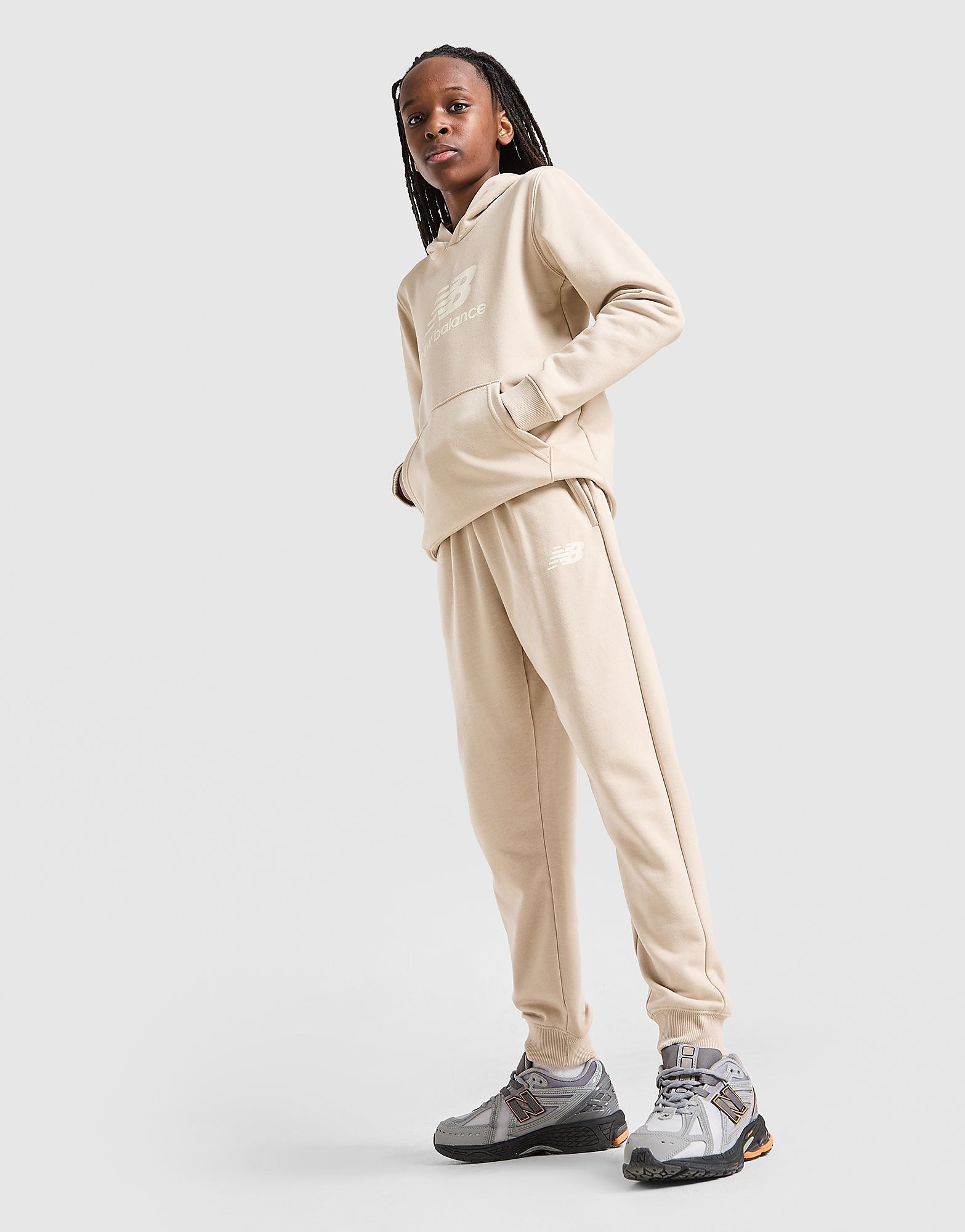 New Balance Ensemble de survêtement à capuche Large Logo Junior - vue 1