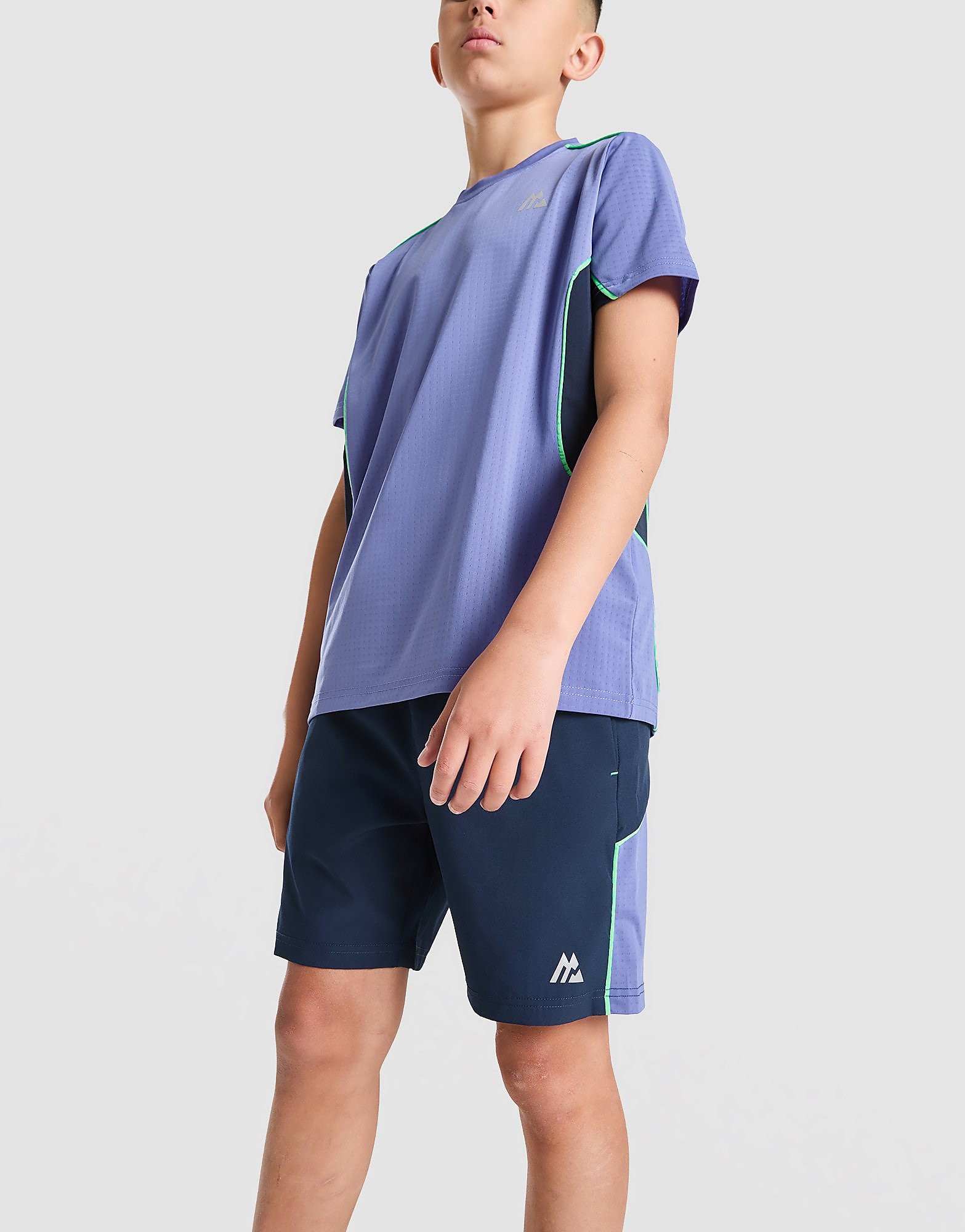Chroma Cut & Sew Shorts Junior - Blu, blu blu Bambino taglia S